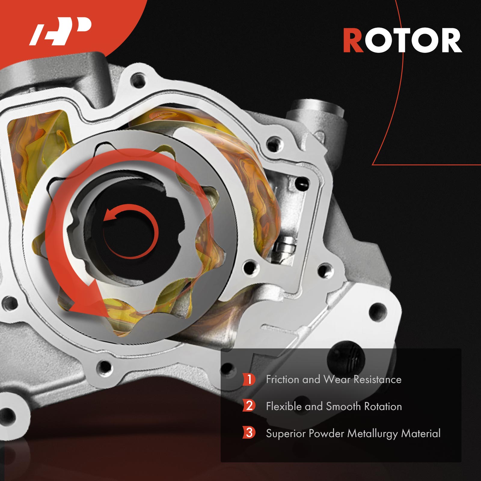 APOIP143 Engine Oil Pump - Image 4