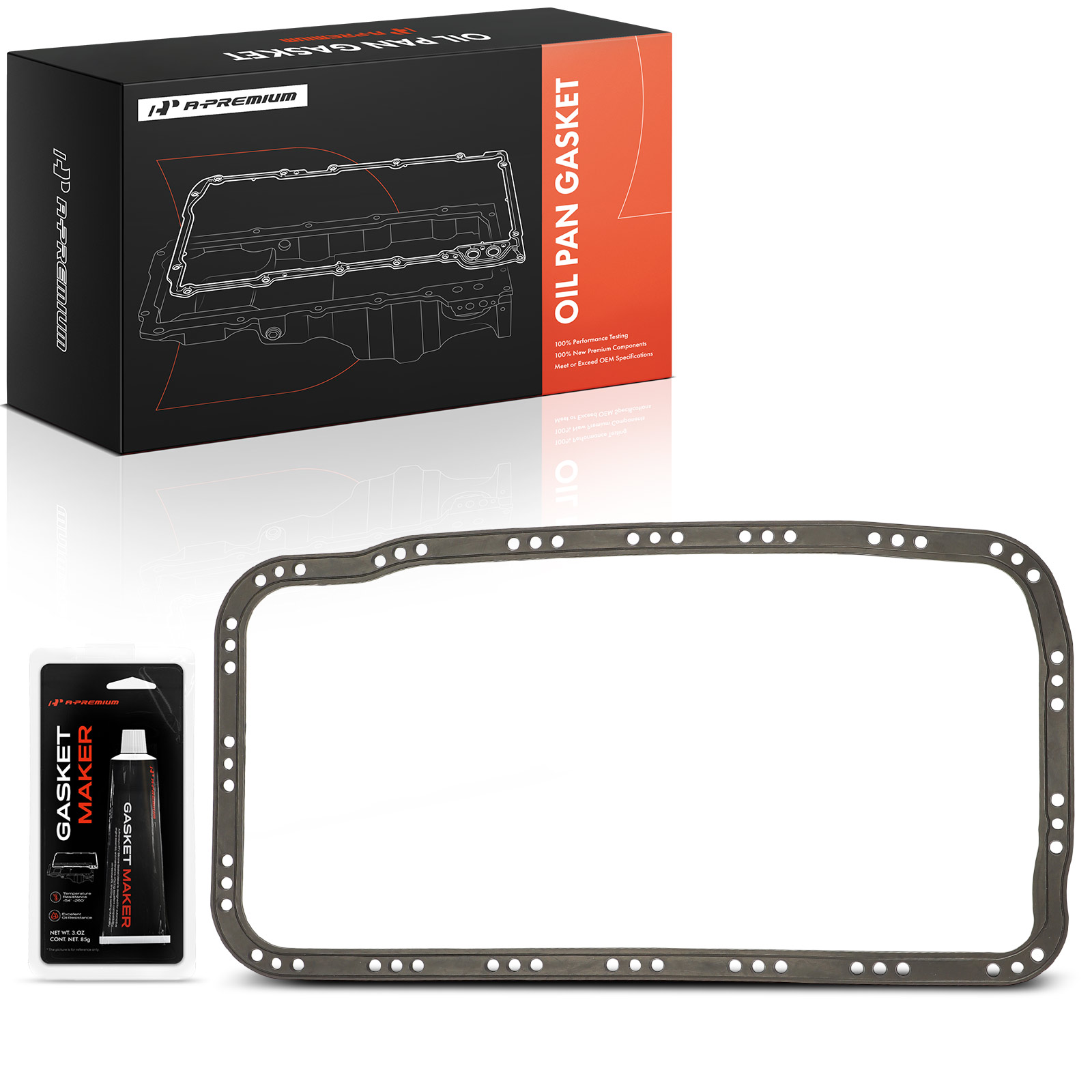 APOPG163 Engine Oil Pan Gasket Set