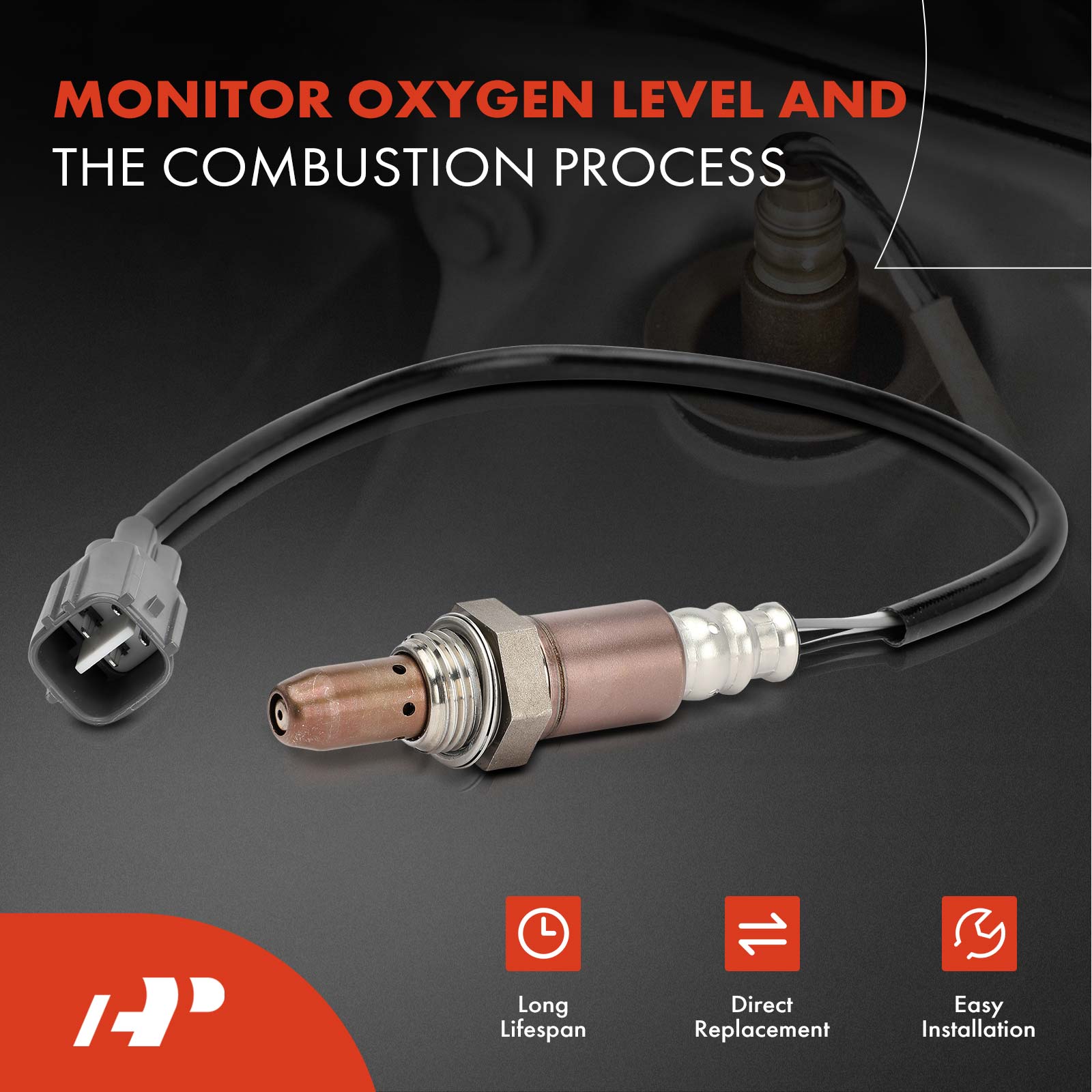 APOS0131C Upstream O2 Oxygen Sensor - Image 2