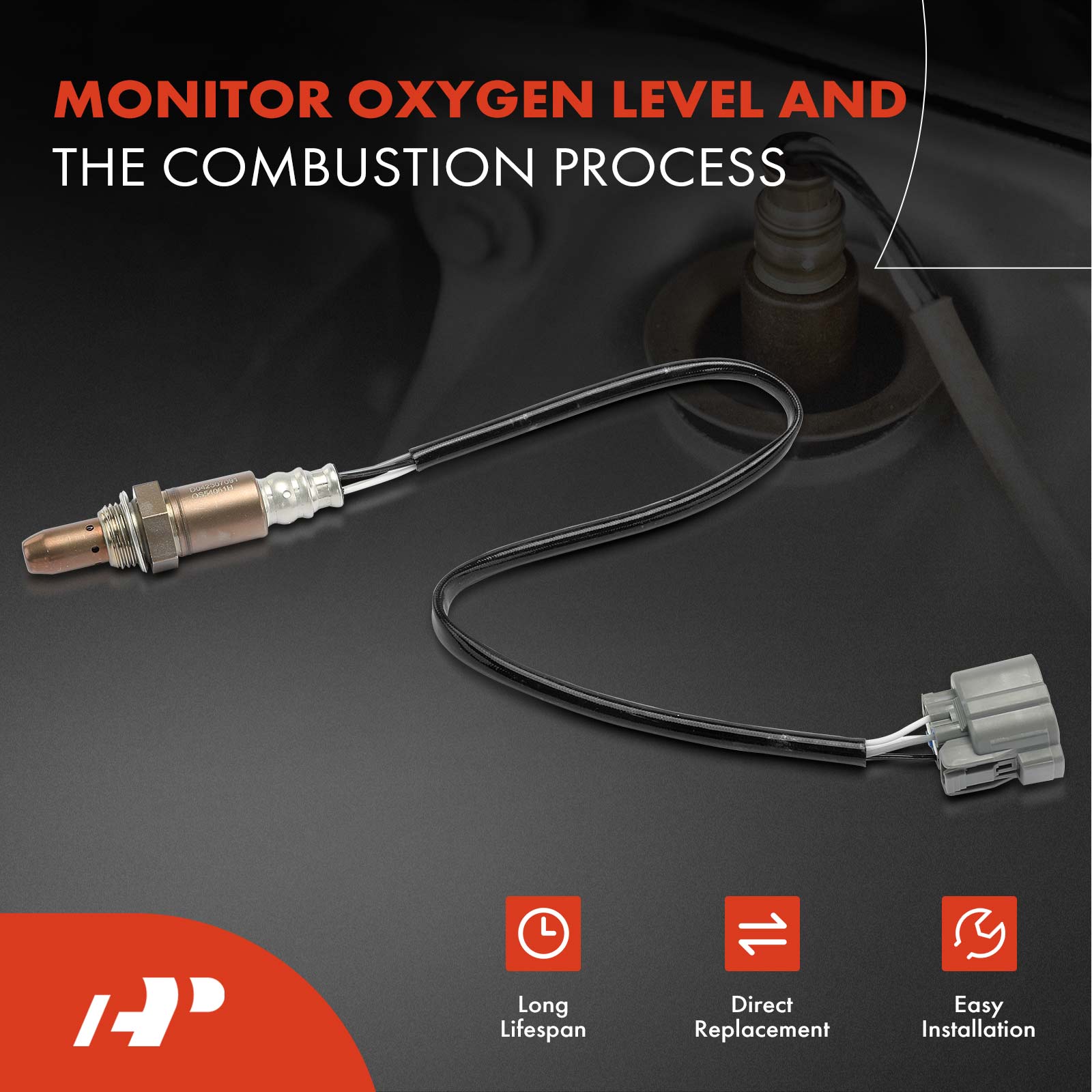 APOS0140 Upstream O2 Oxygen Sensor - Image 2