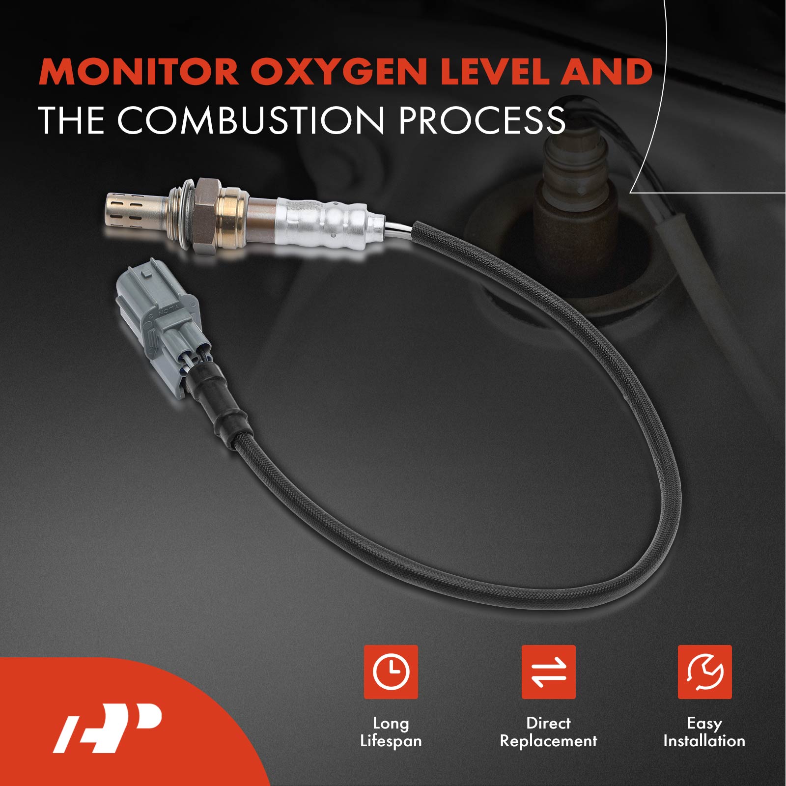 APOS0294 Upstream Downstream O2 Oxygen Sensor - Image 2