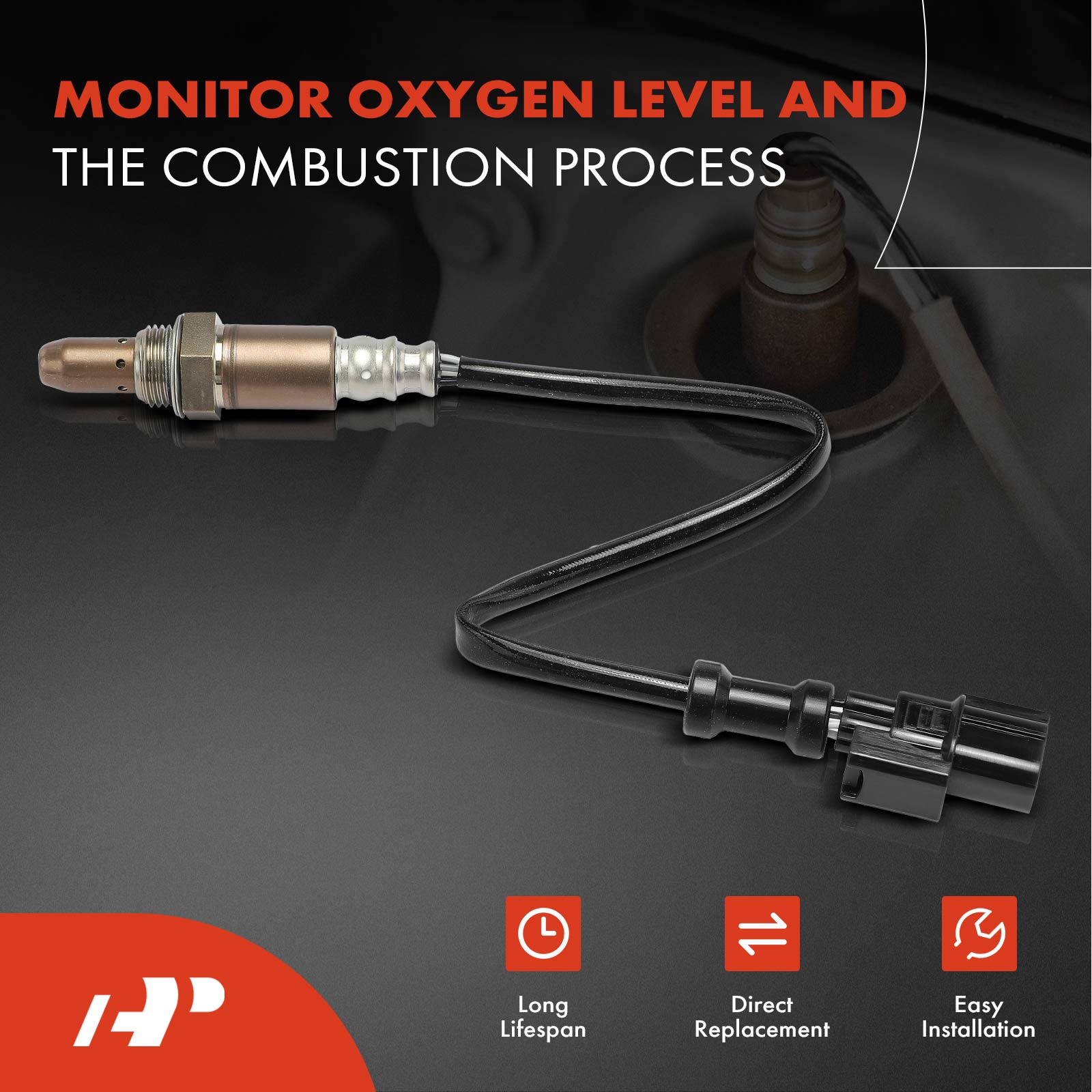 APOS0804 Upstream O2 Oxygen Sensor - Image 2
