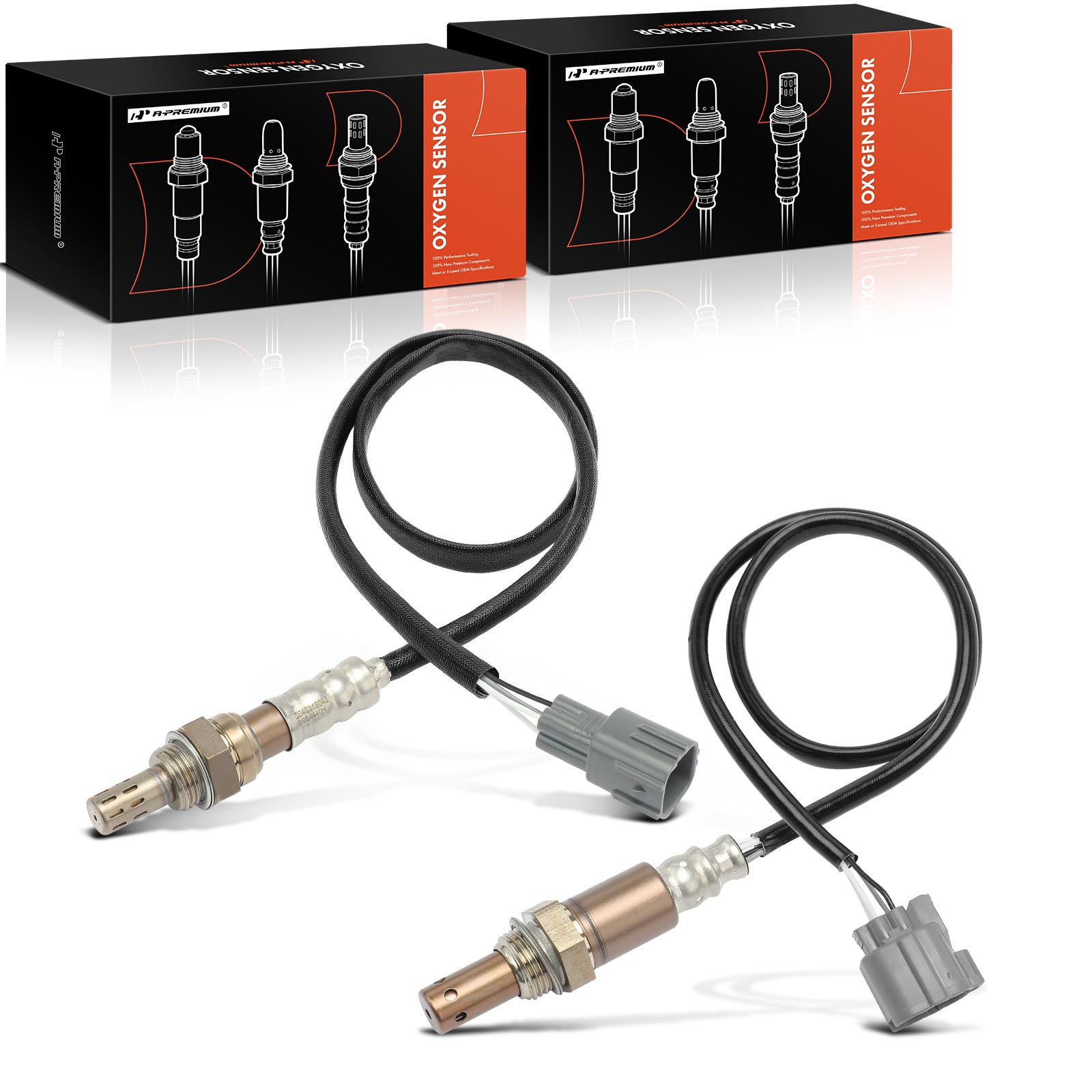 APOS0863 2 Pcs O2 Oxygen Sensor - Image 2