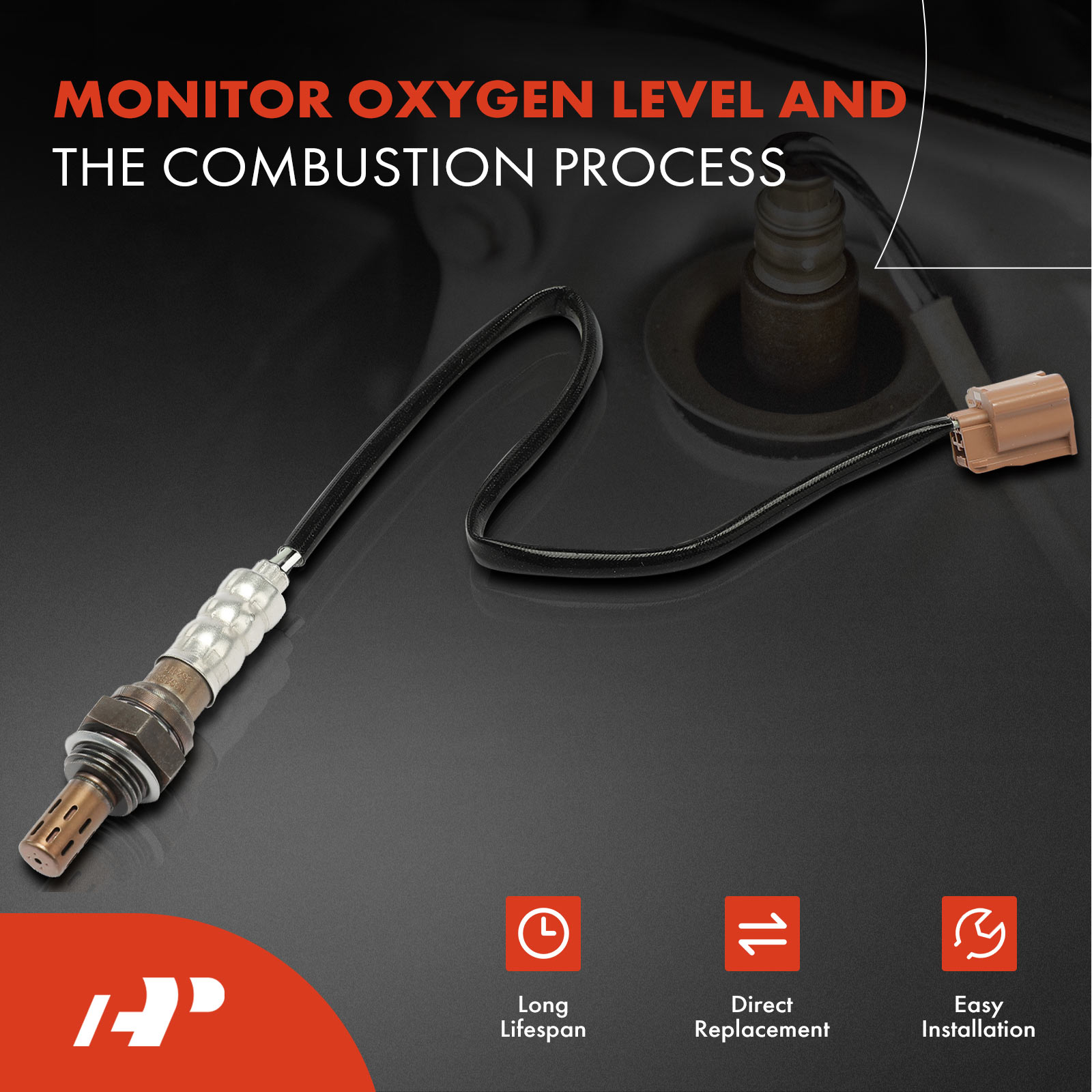 APOS1053 Downstream Left or Right O2 Oxygen Sensor - Image 2