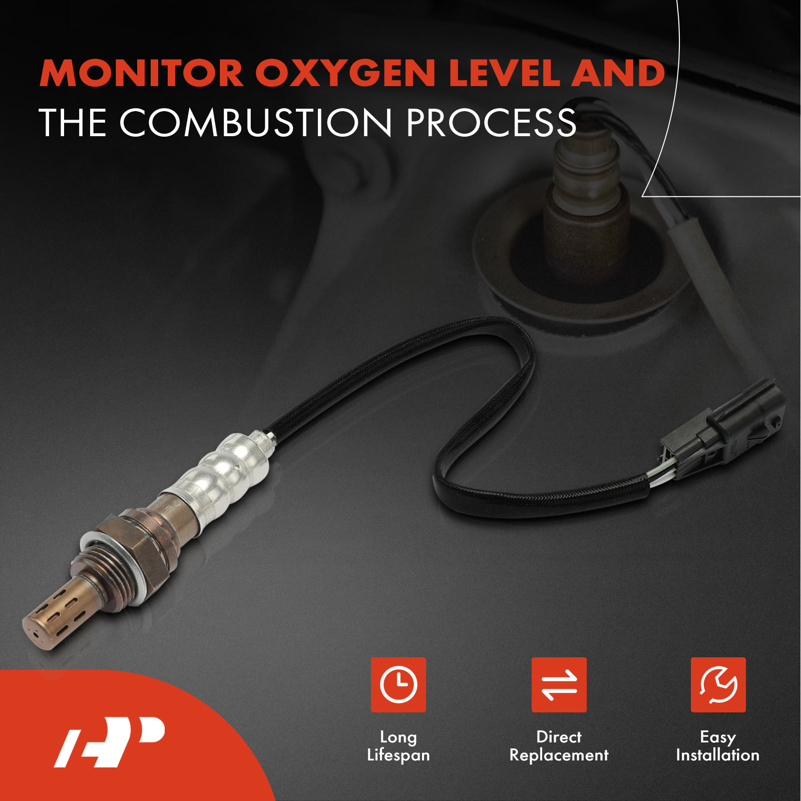 APOS1055 O2 Oxygen Sensor - Image 2