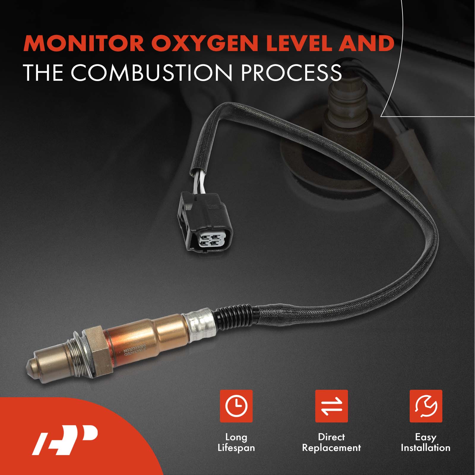 APOS1647 O2 Oxygen Sensor - Image 2