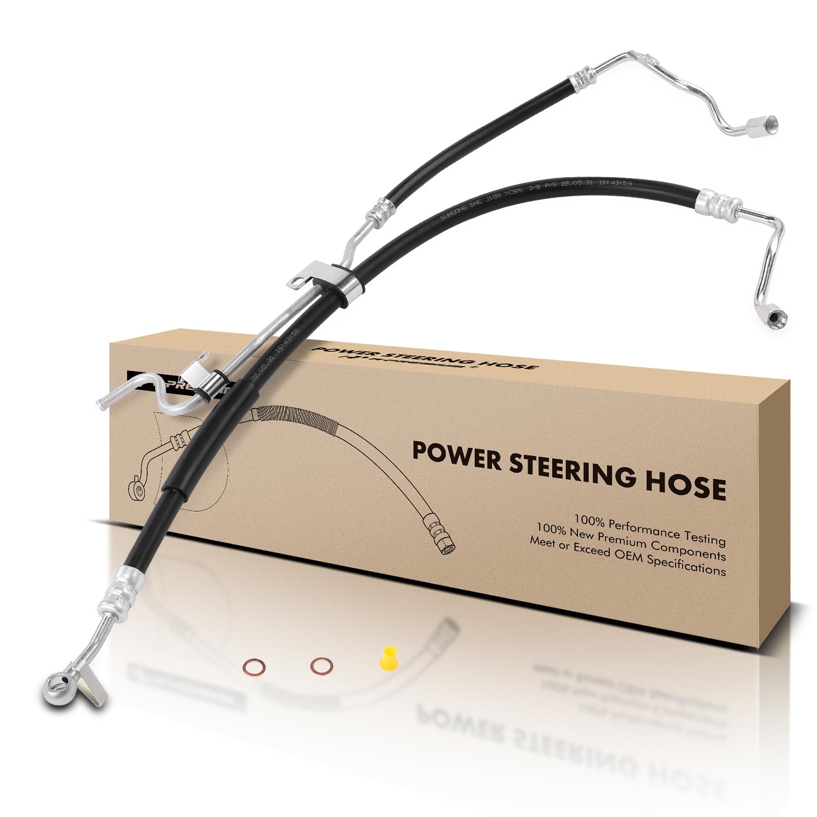 APPSH1306 Power Steering Pressure & Return Line Hose Assembly - Image 2