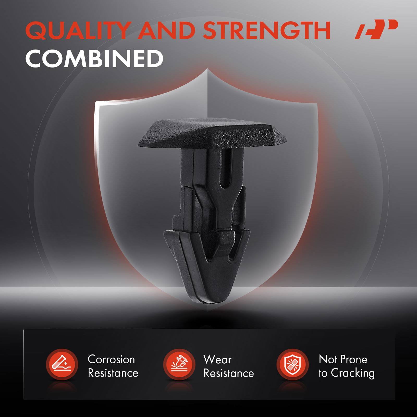 APRCF4415 20 Pcs Rear Hood Cowl Weatherstrip Retainer Mounting Clip - Image 5