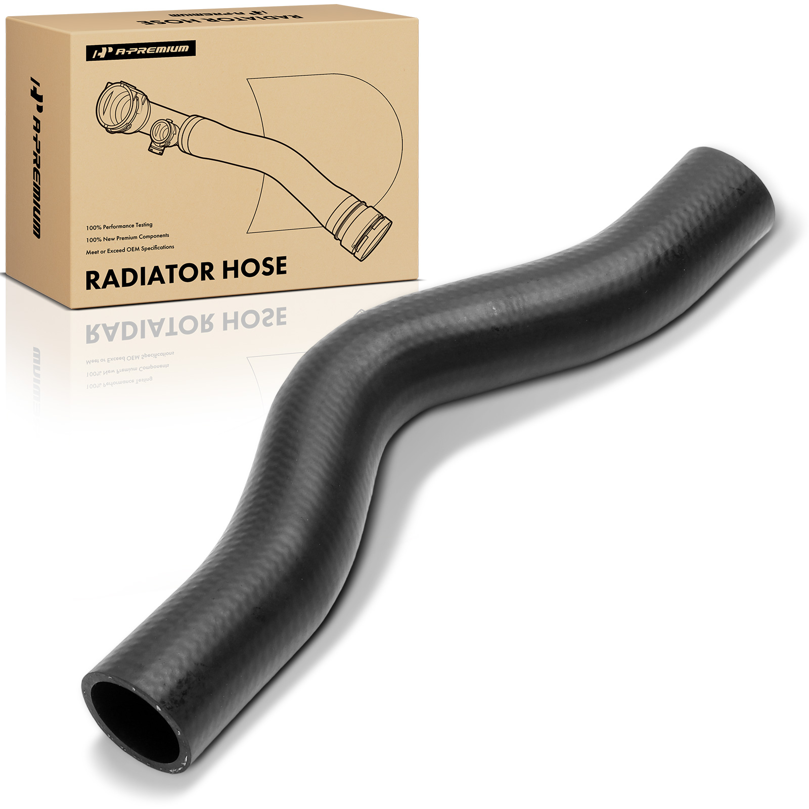 APRH0467 Upper EPDM Radiator Hose, 1.7L, 4Cyl