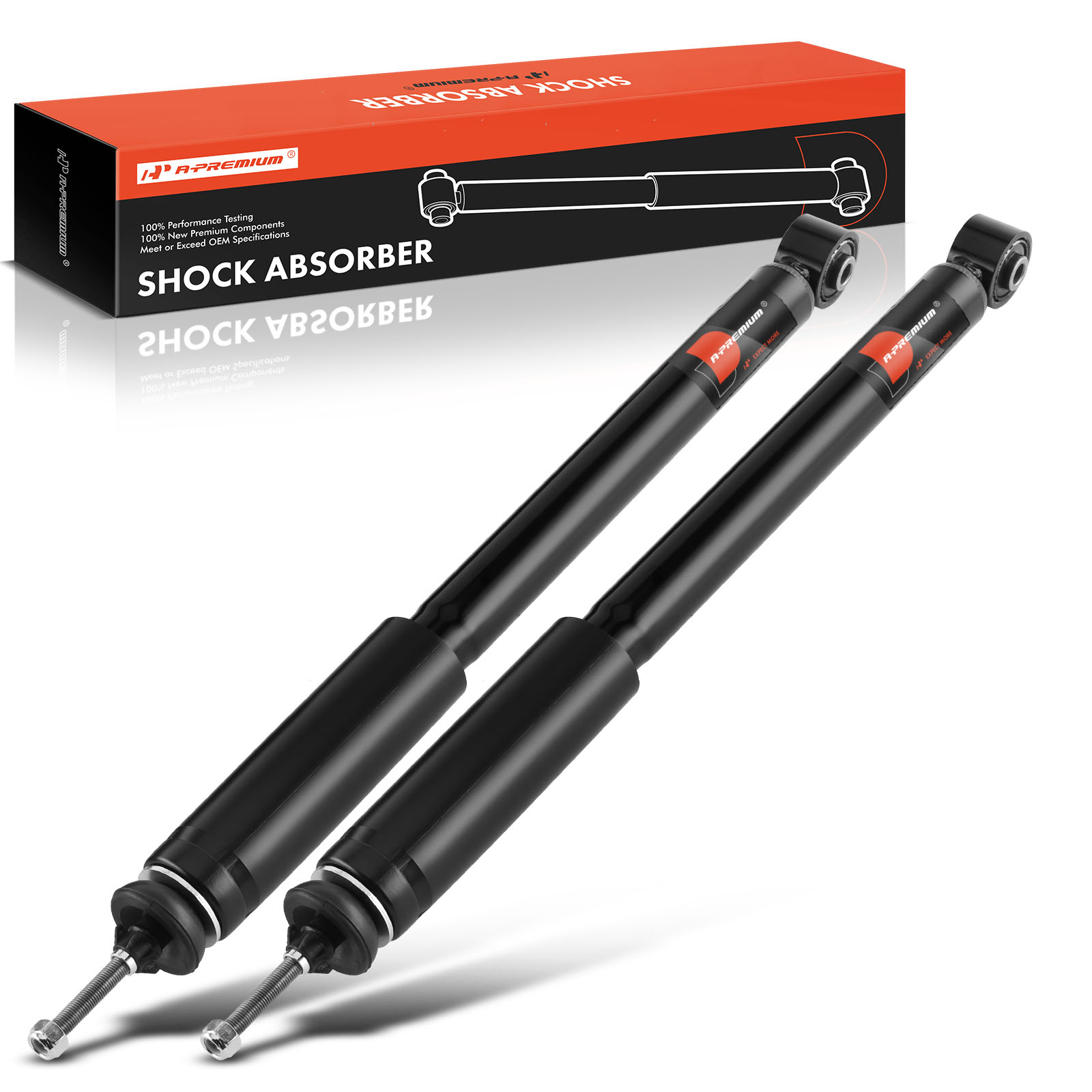 APSA1165 Rear Shock Absorber, Set of 2
