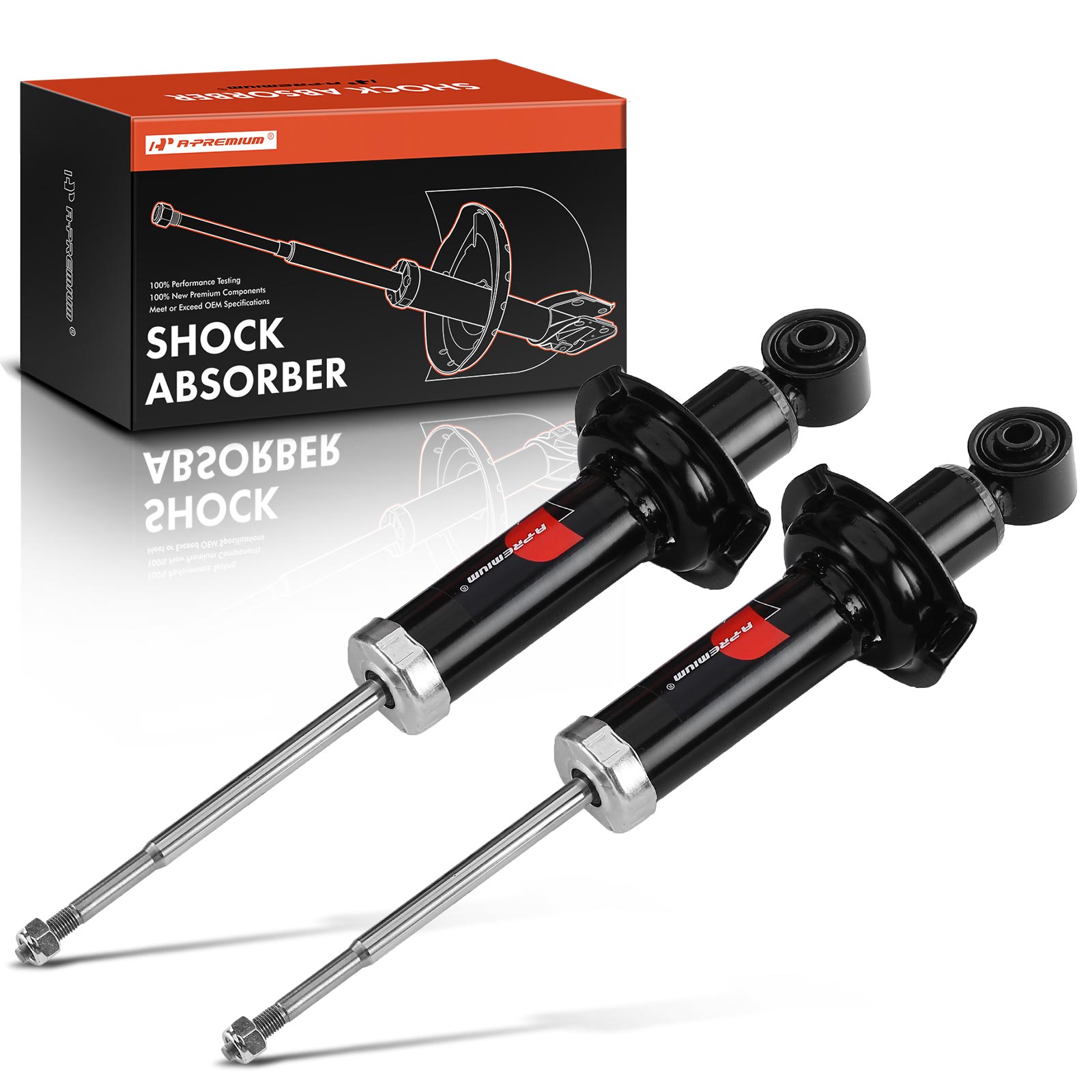 APSA1648 Rear Shock Absorber, Set of 2 - Image 2