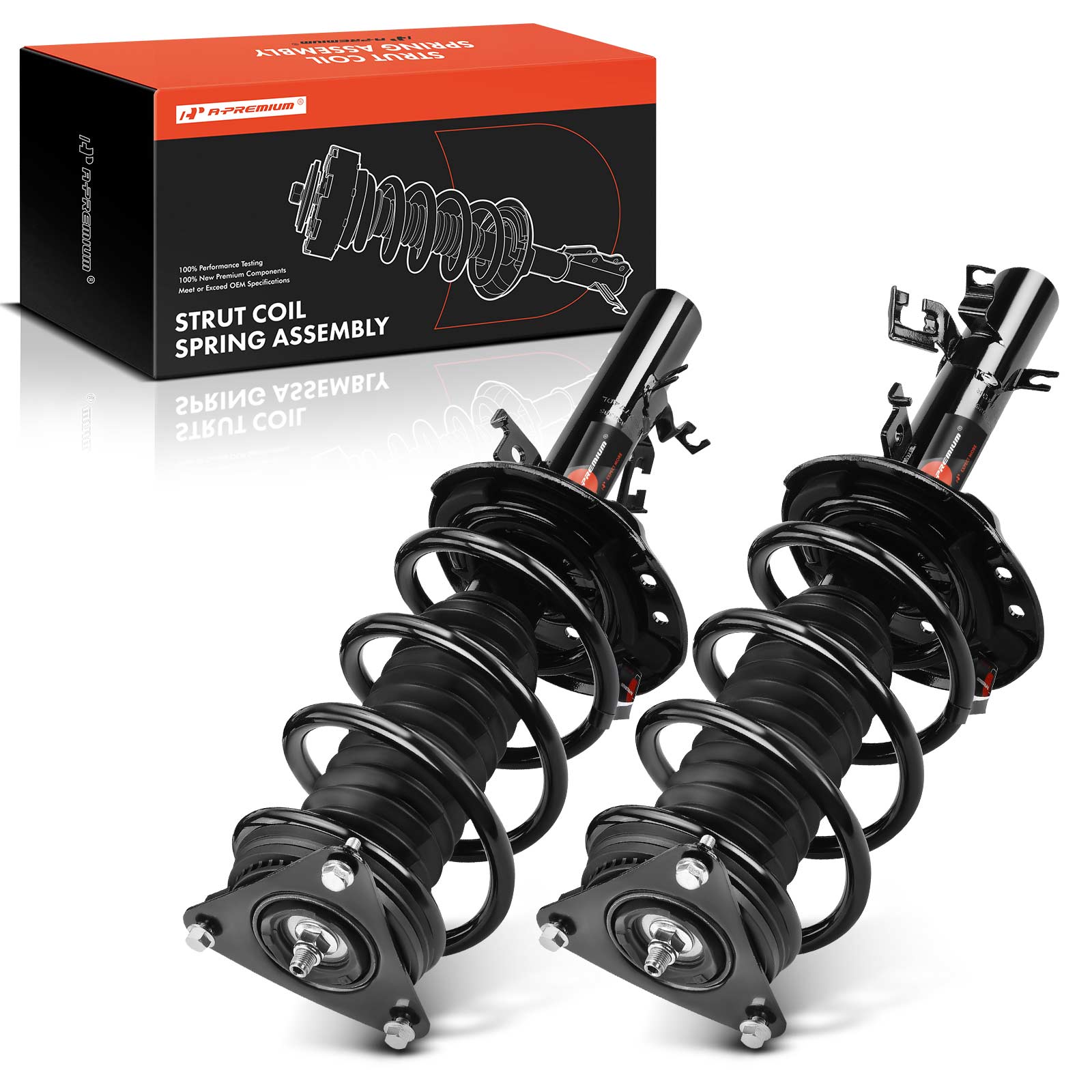 APSA2117 Front Complete Strut & Coil Spring Assembly, Set of 2