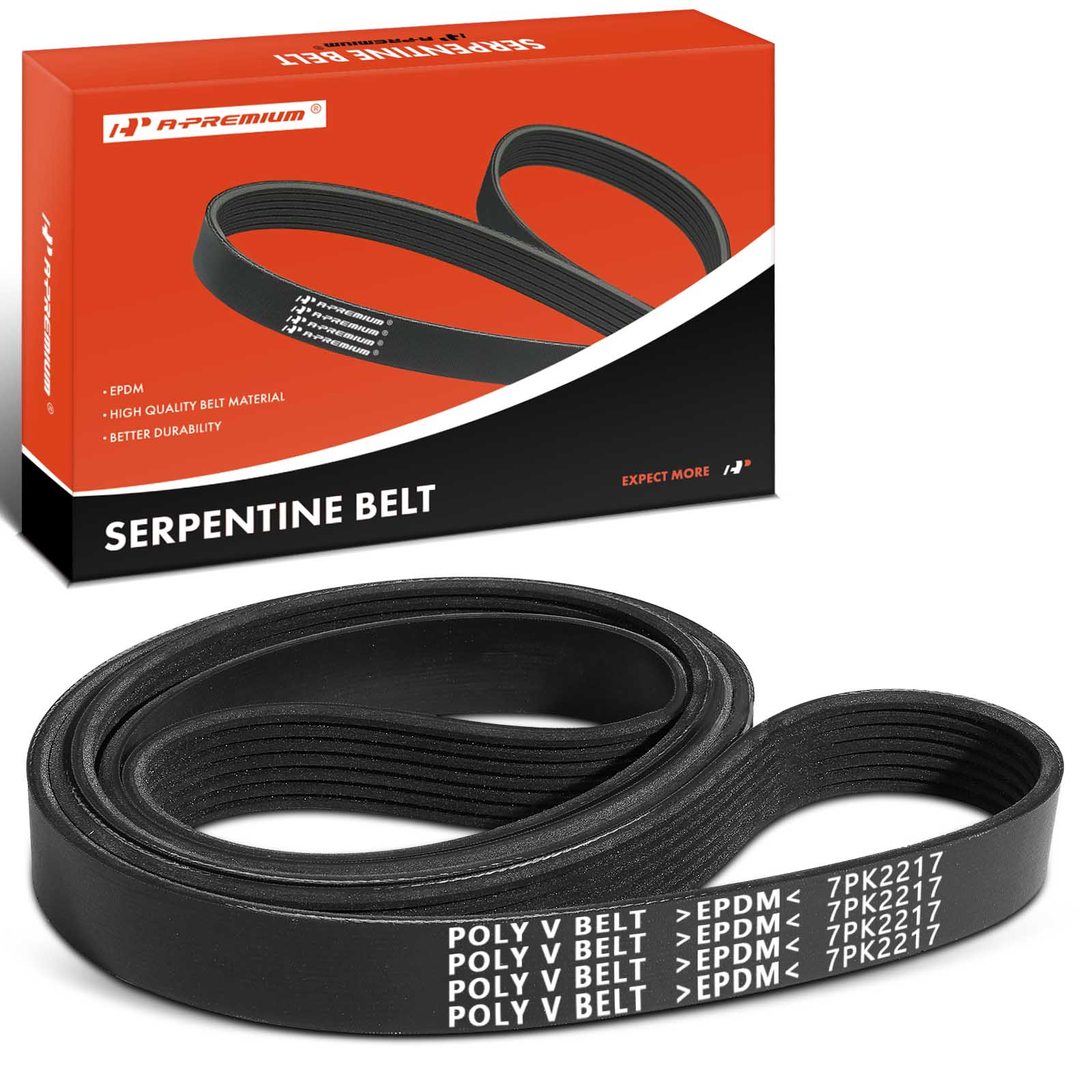 APSBT033 87.28 Inch Serpentine Belt