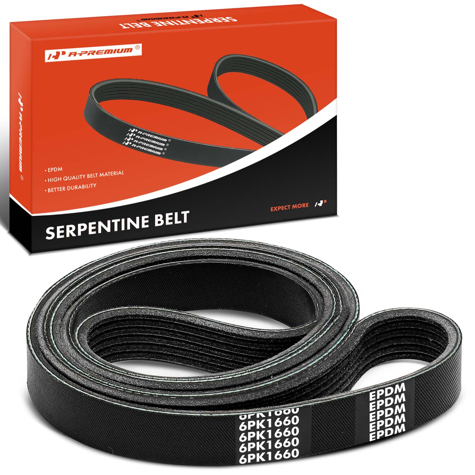 APSBT519 65.16 inch Serpentine Belt