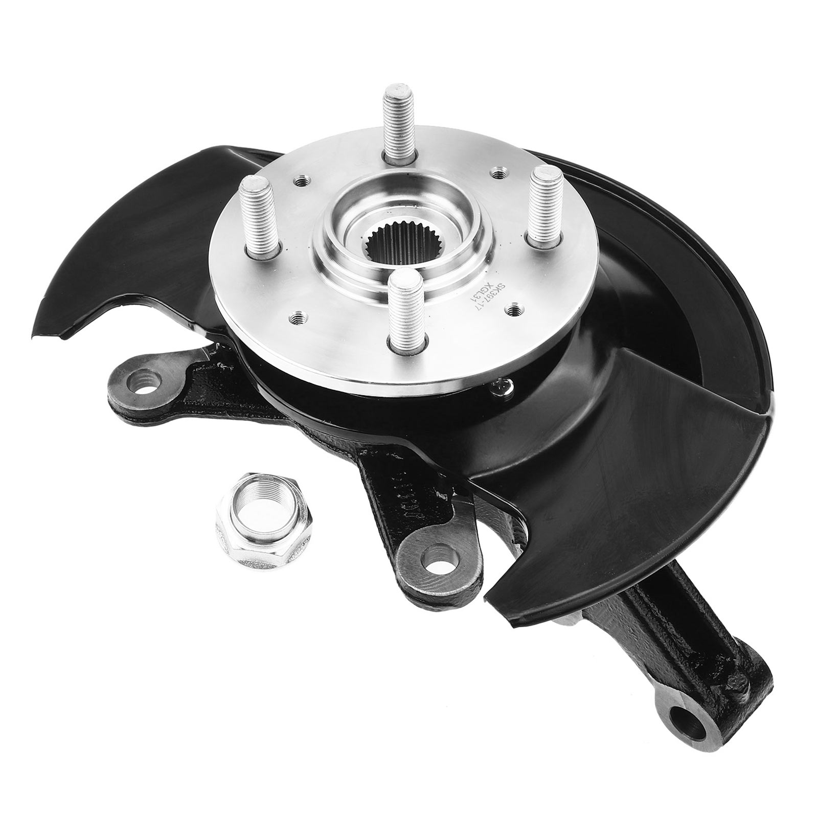 APSKA0232 2x Front Steering Knuckle Assembly - Image 5