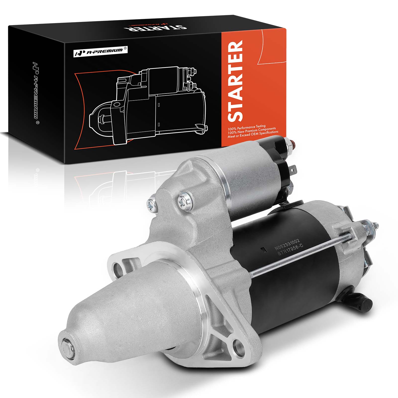 APSTR574 Starter Motor 1.0KW 12V CCW 9 Teeth