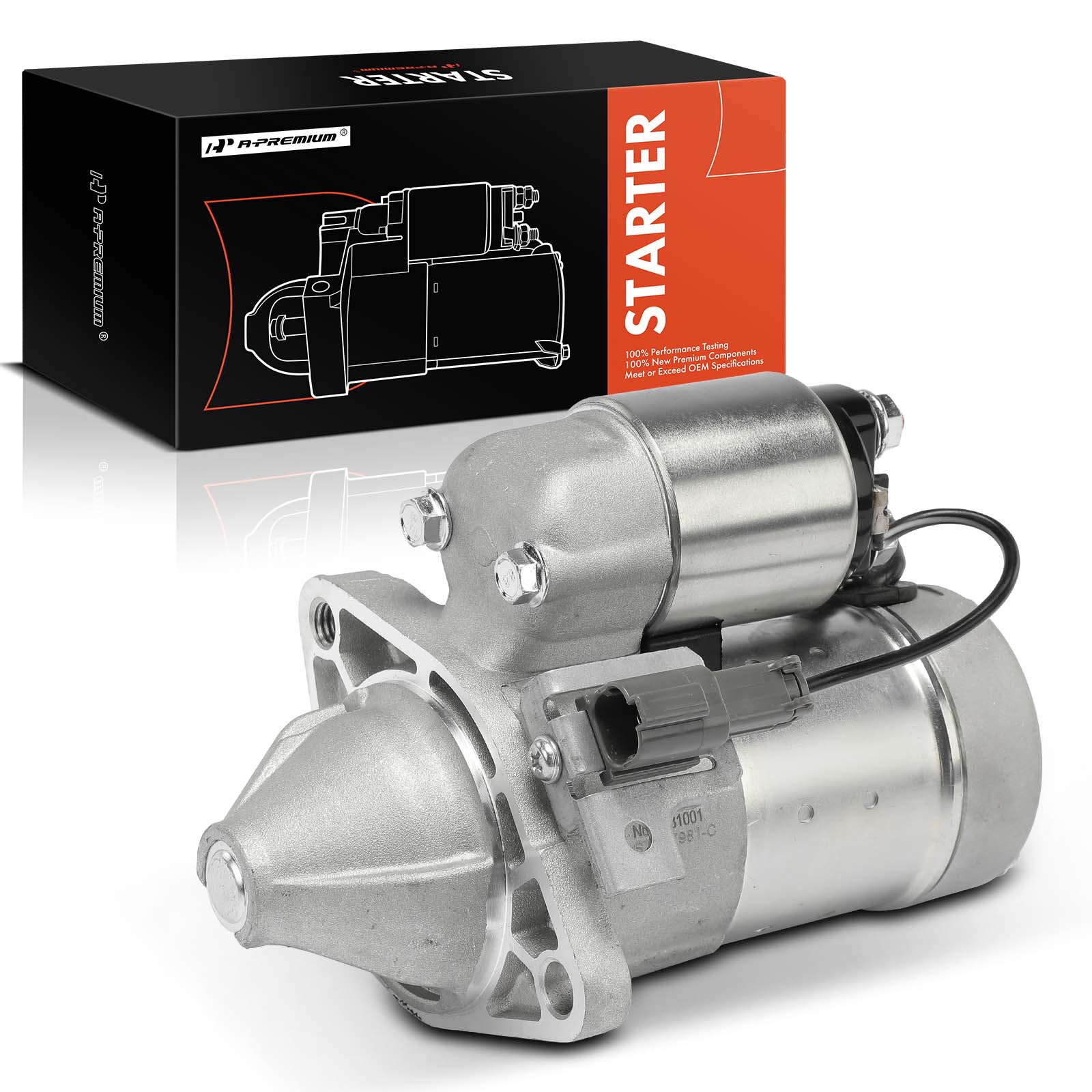 APSTR580 Starter Motor 1.4KW 12V CW 8 Teeth