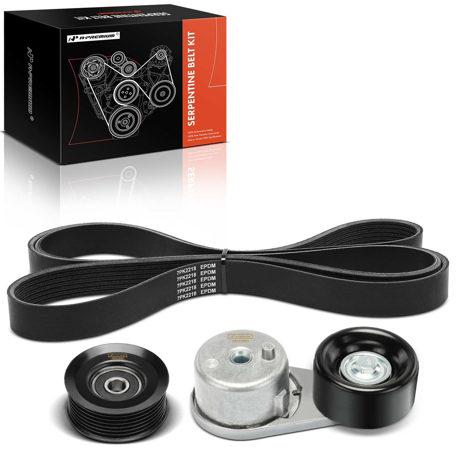 APTBK278 3 Pcs Serpentine Belt Drive Component Kit