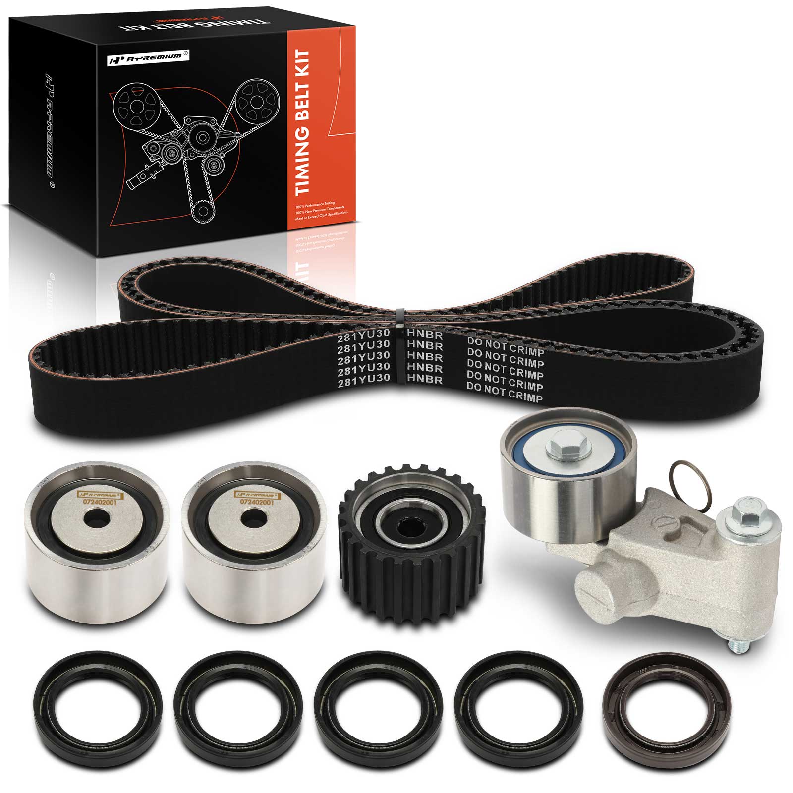 APTBK715 10 Pcs Timing Belt Kit