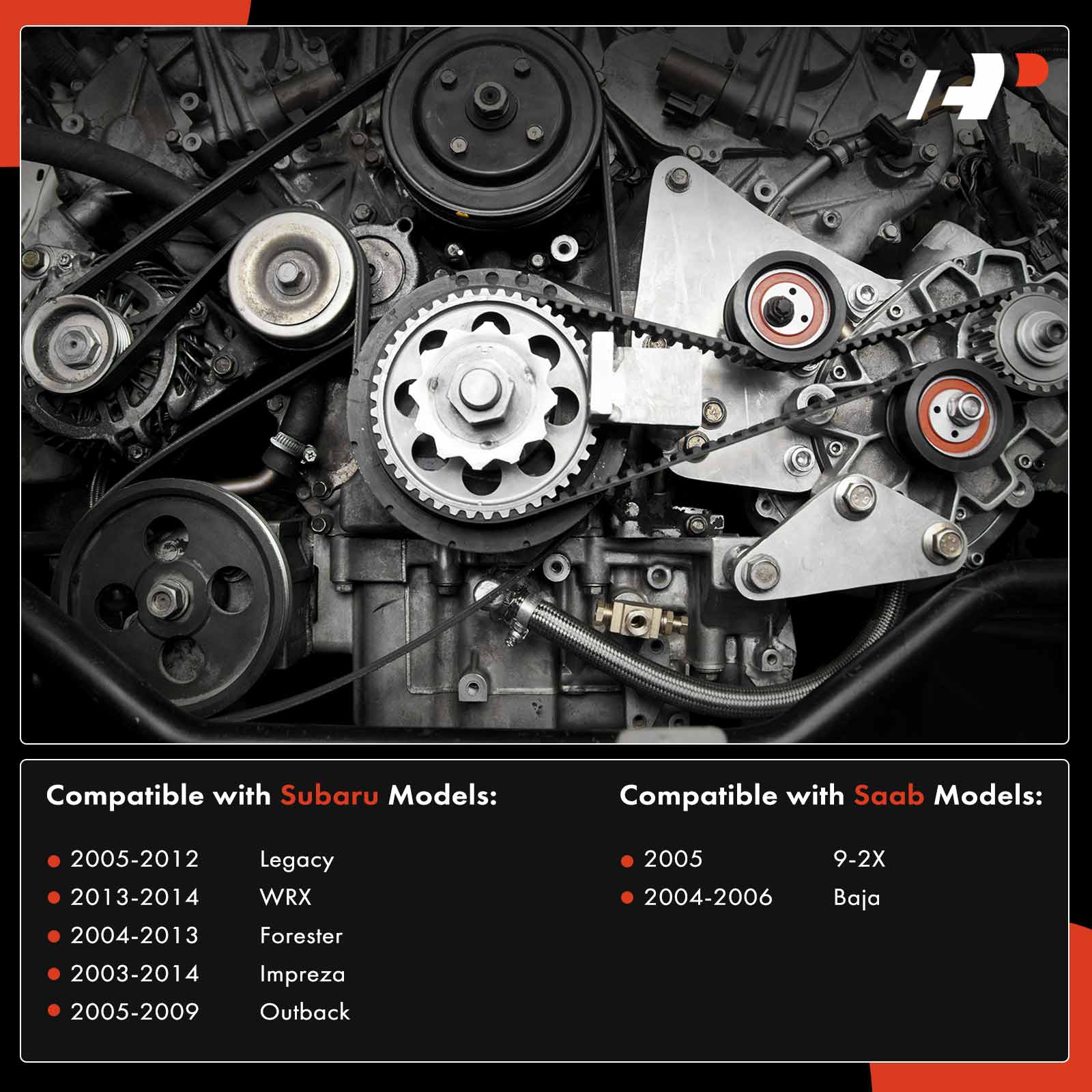 APTBK759 11 Pcs Timing Belt Kit - Image 2