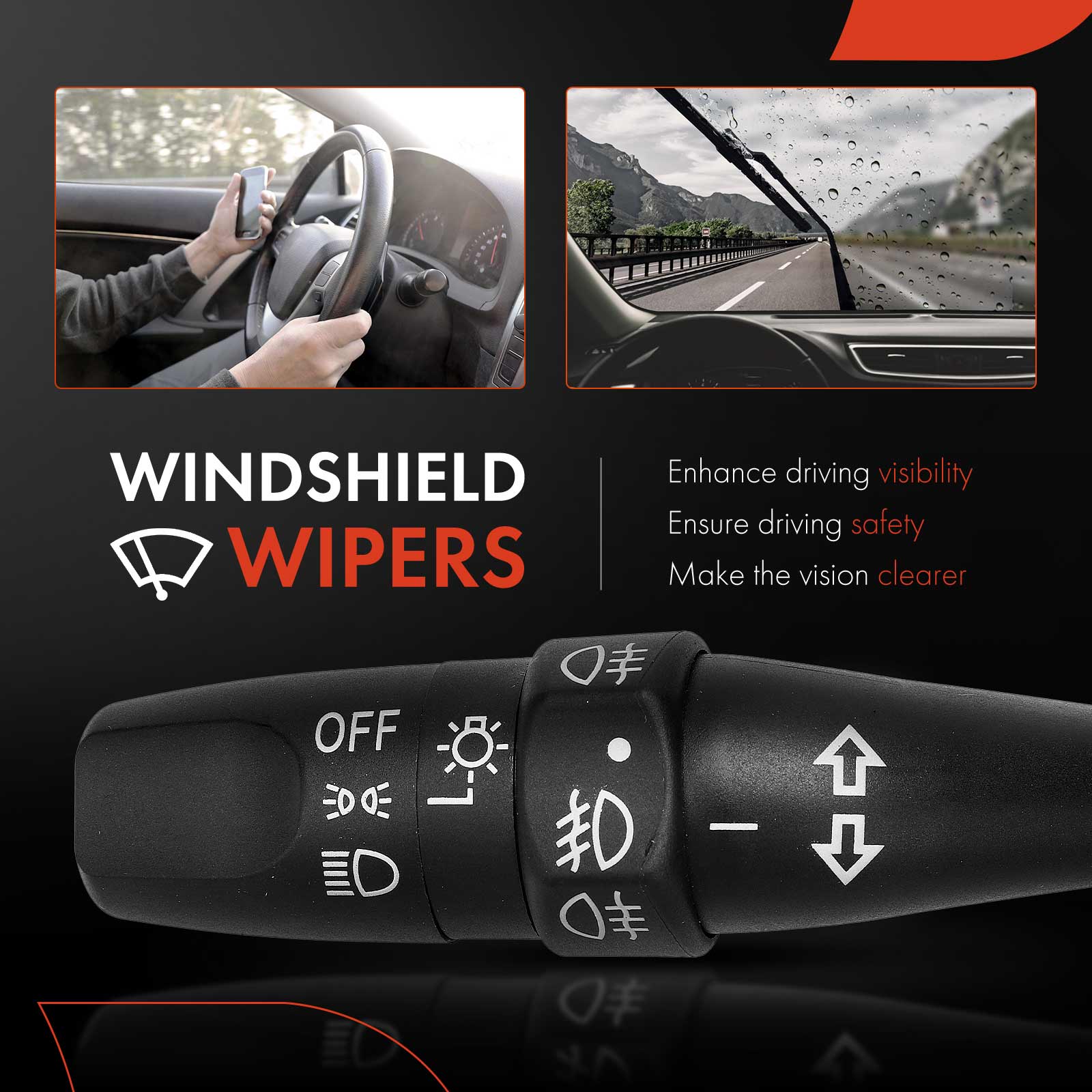 APTSS271 Turn Signal Headlight Switch with 12-Blades - Image 5