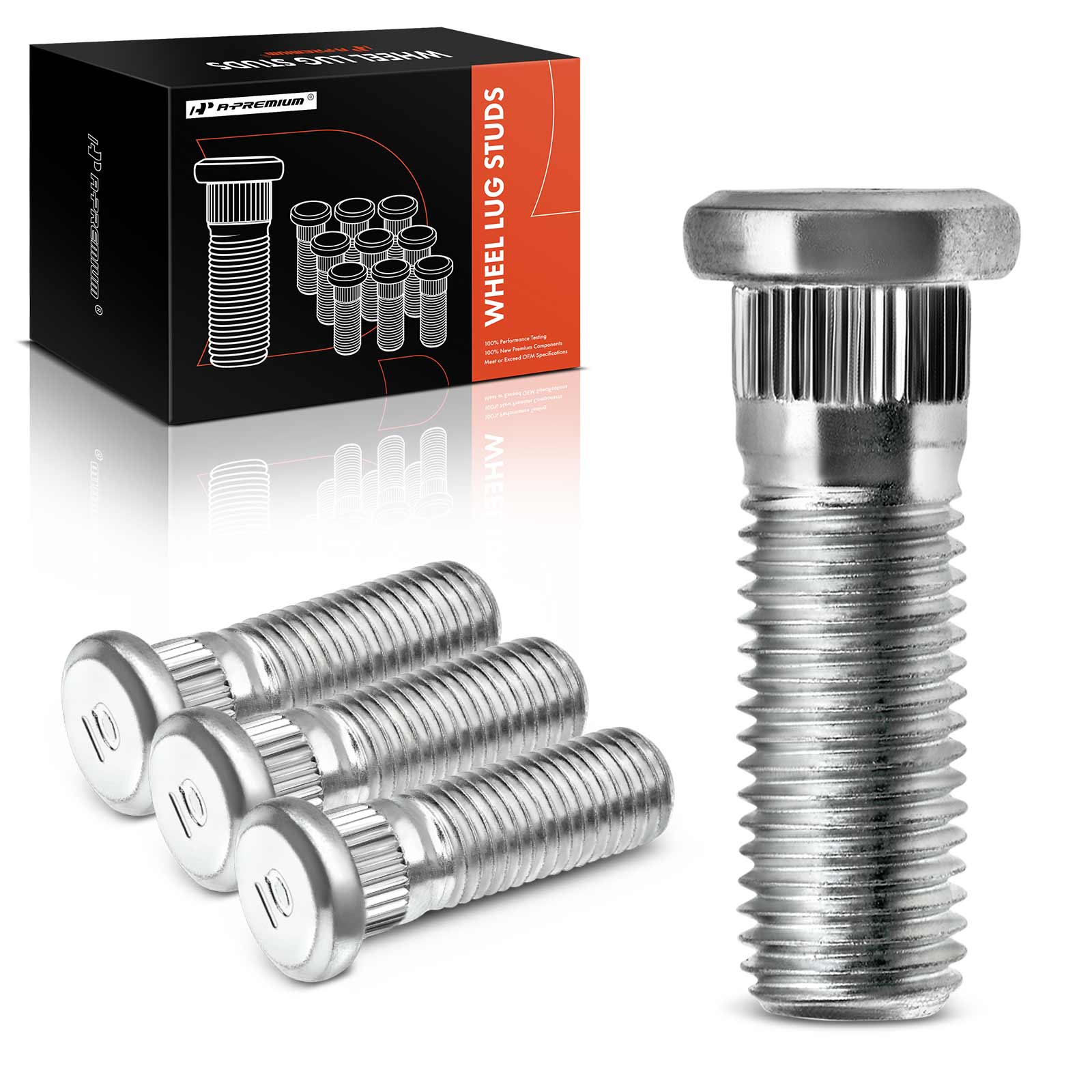 APWHS043 4x M12-1.50 Wheel Lug Stud