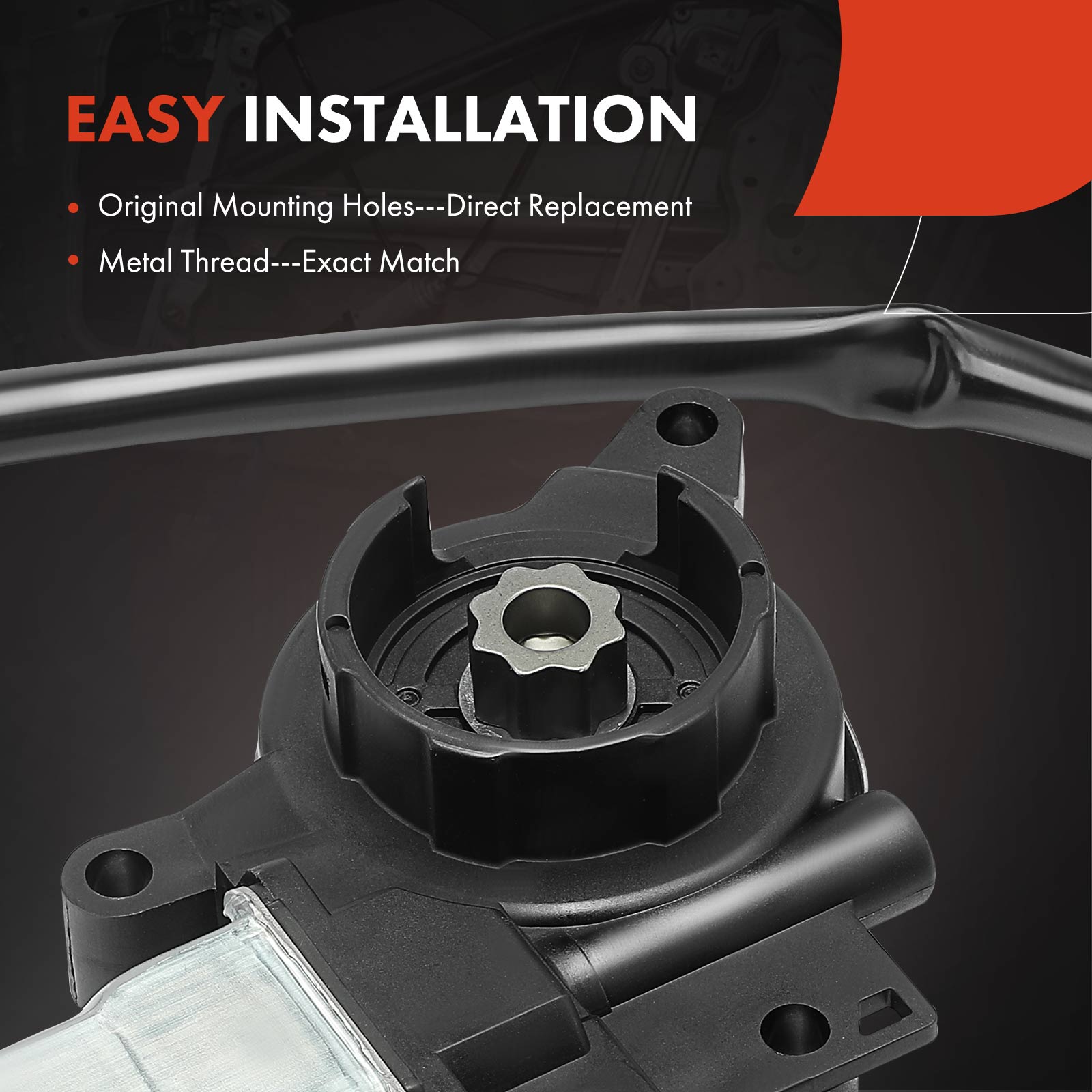 APWM0403 Front Driver Power Window Motor with 4 Pins - Image 5