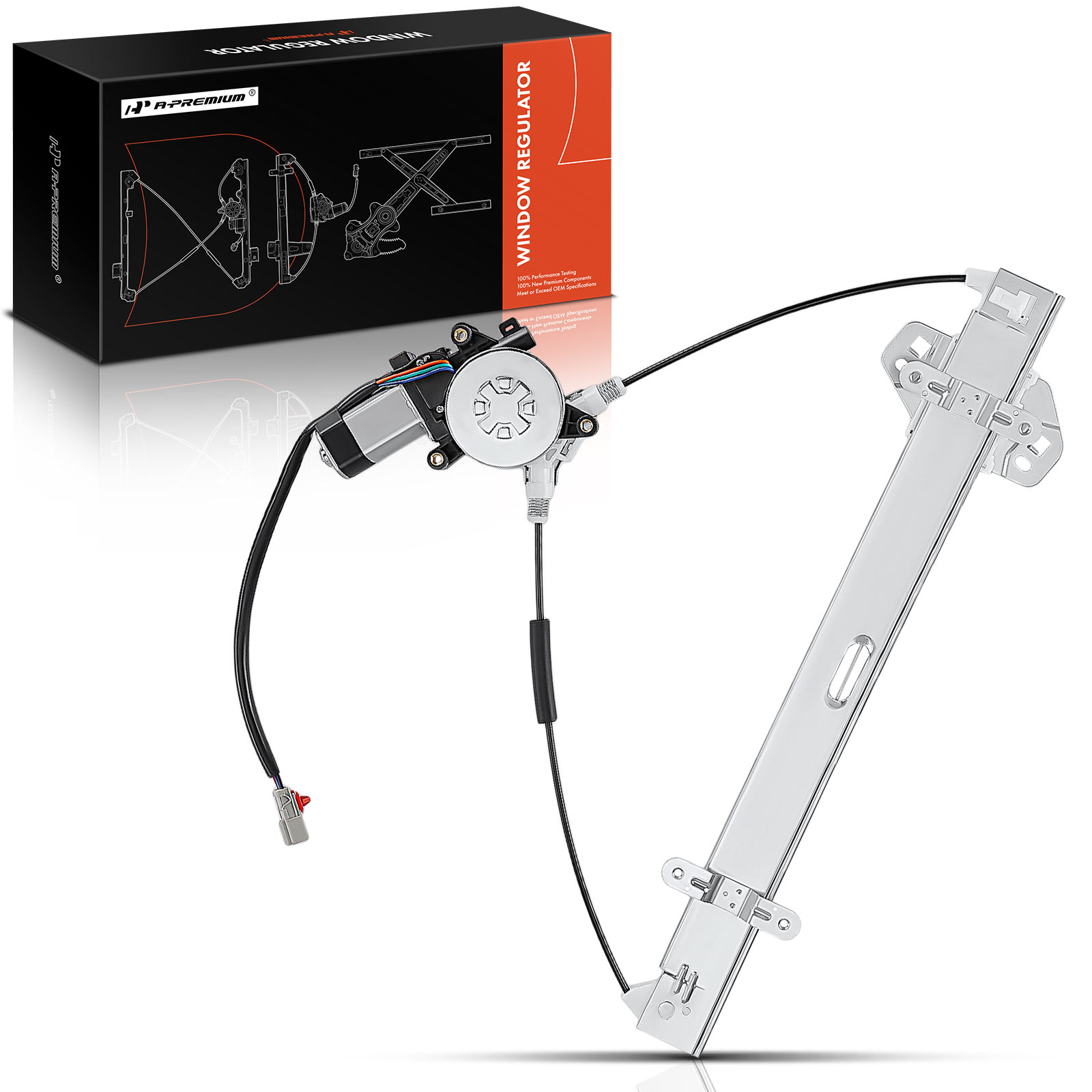 APWR0562PG Front Driver Power Window Motor & Regulator Assembly