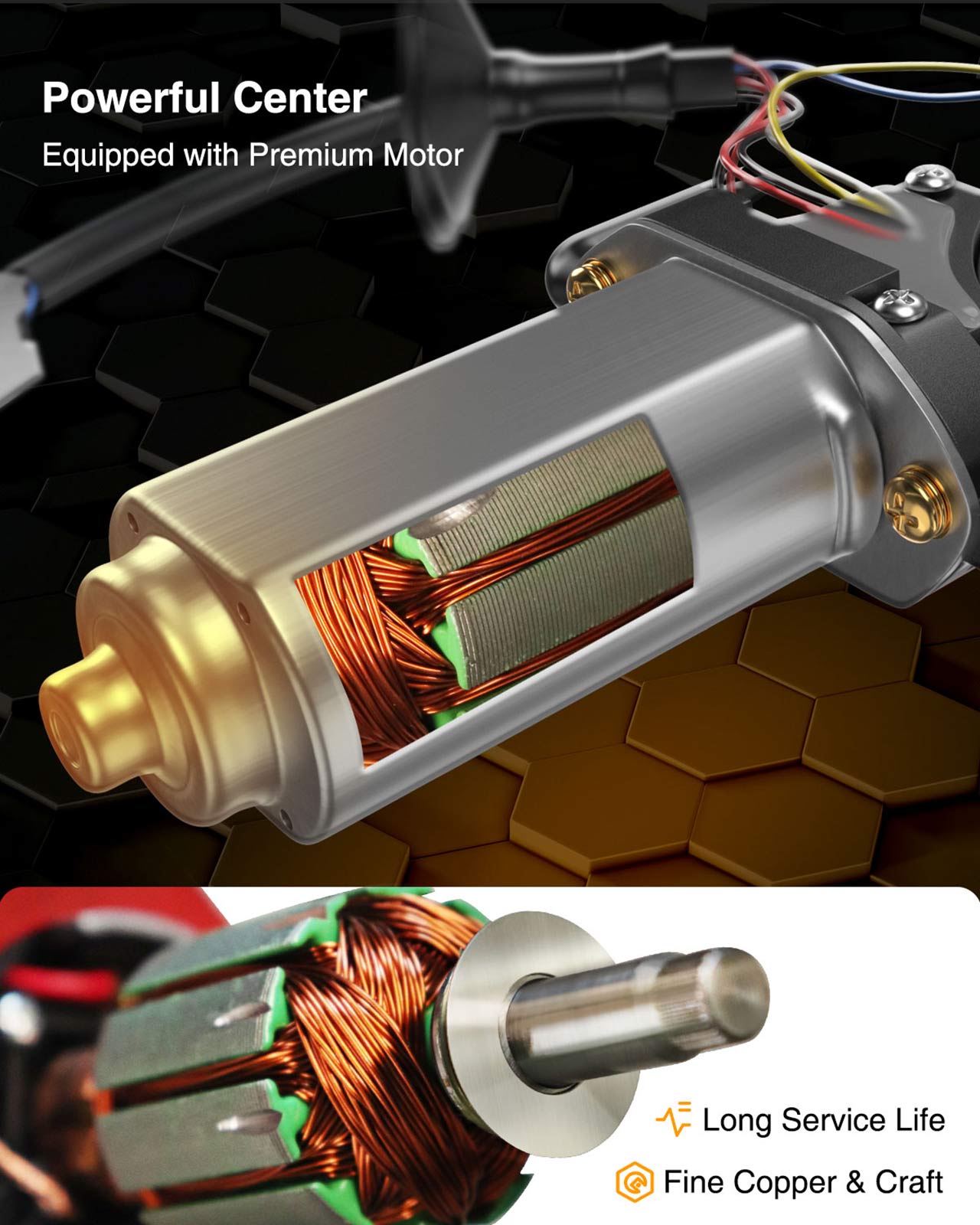APWR1472 Front Driver Power Window Motor & Regulator Assembly - Image 5