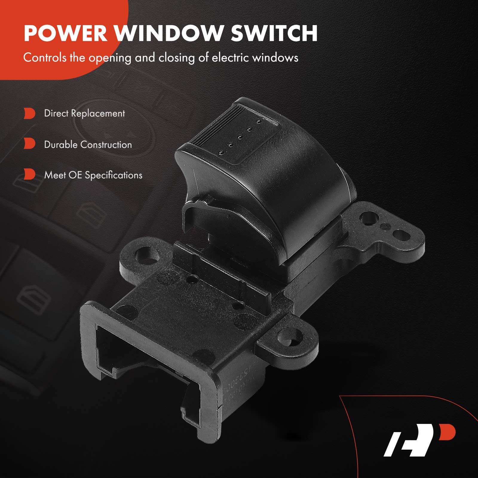APWS0813 Rear Driver Power Window Switch - Image 3