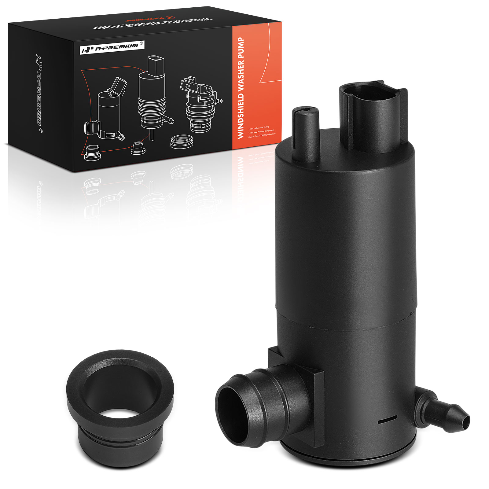 APWWP021 Direct Fit Windshield Washer Pump, Sold Individually