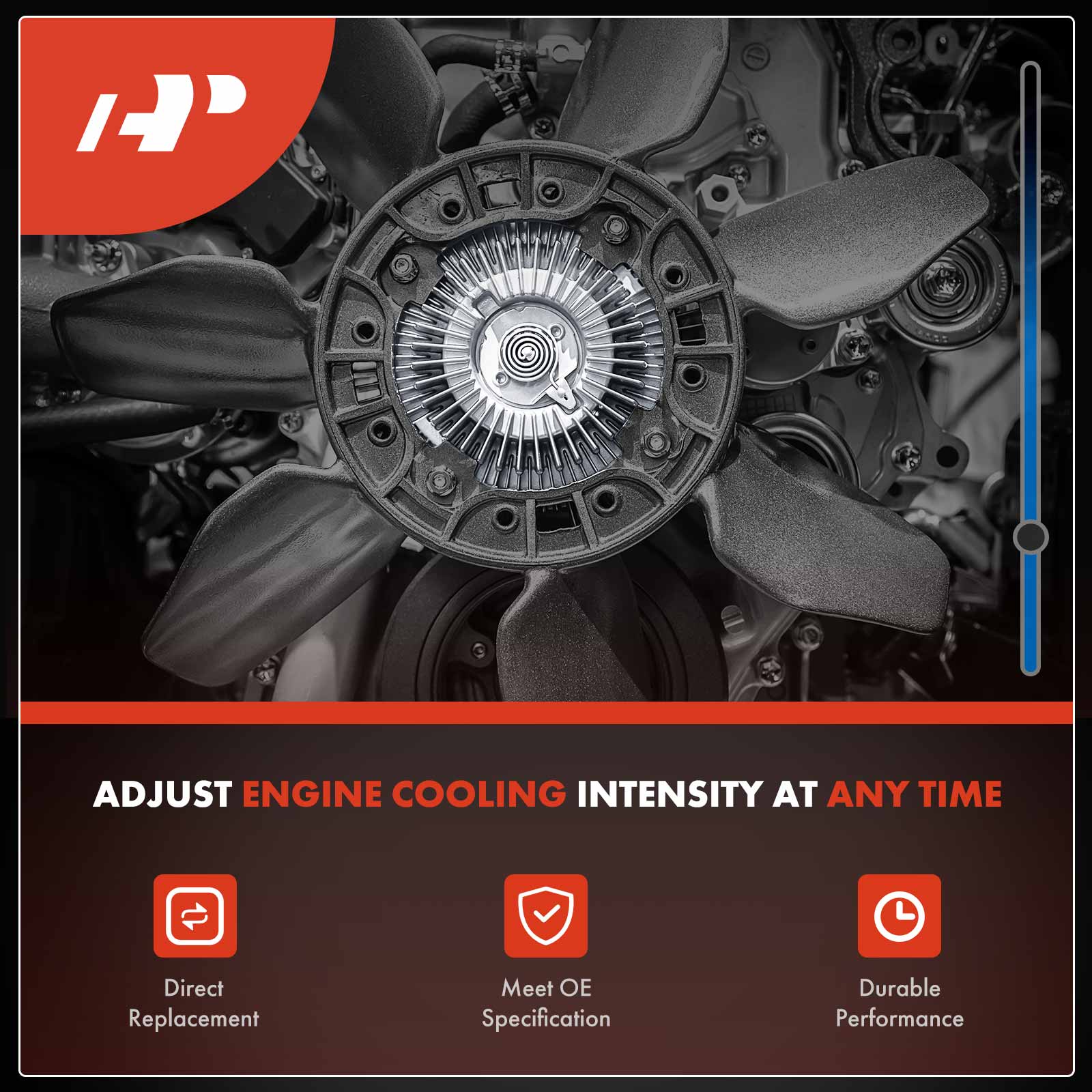 FC030 Engine Cooling Radiator Fan Clutch - Image 2