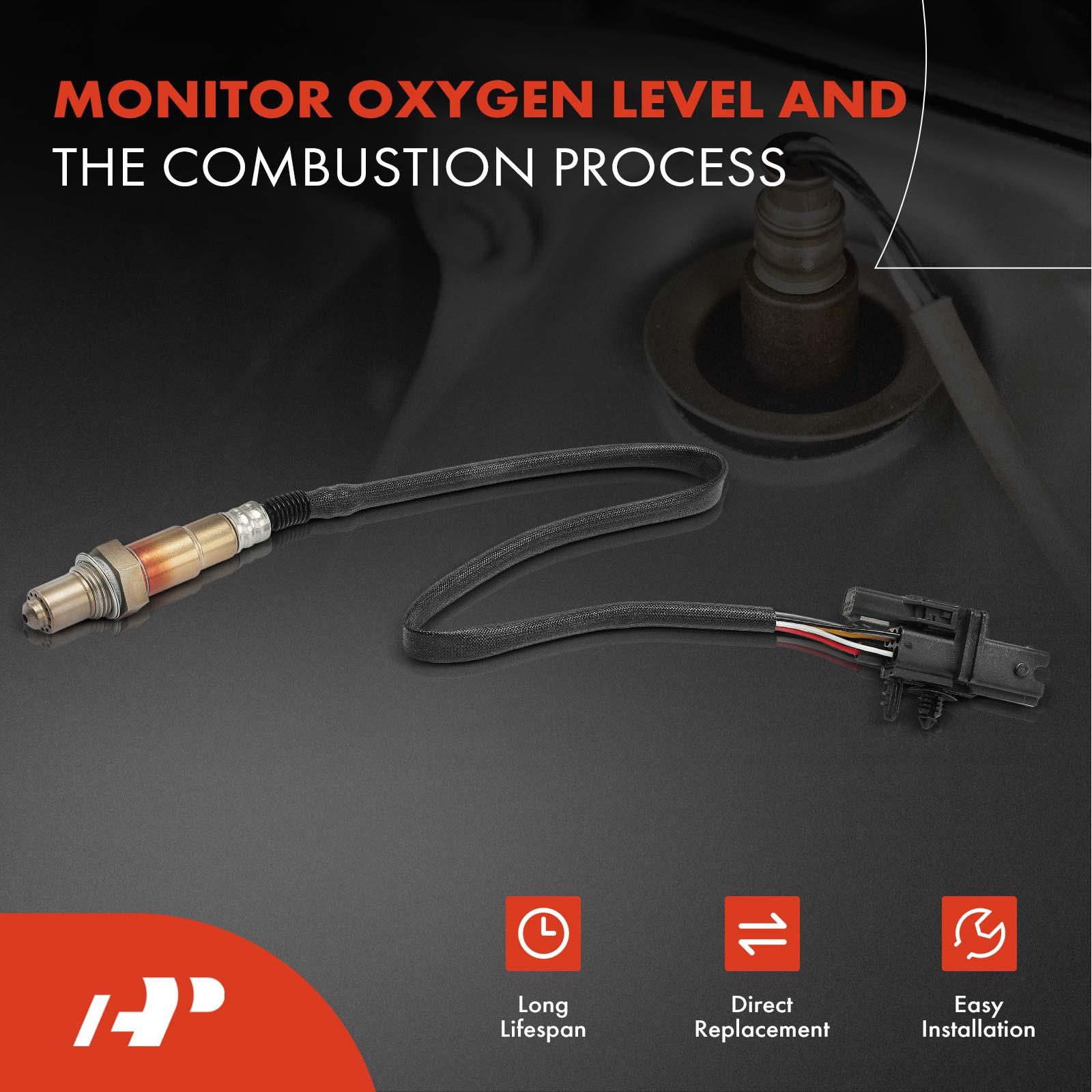 OS047C Upstream O2 Oxygen Sensor - Image 2