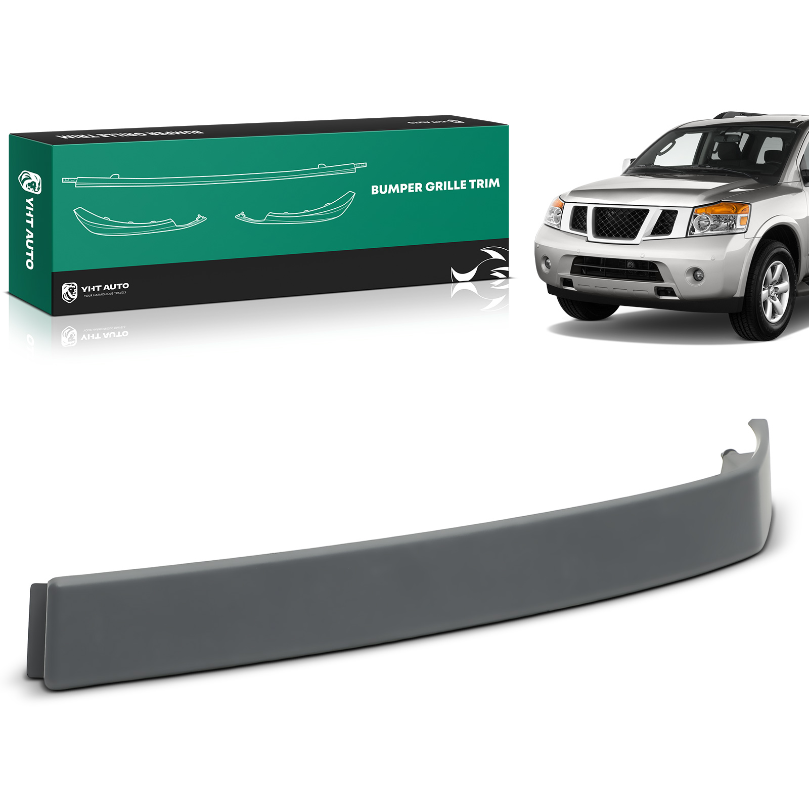 YHTBTM0021 Front Driver Primed Bumper Filler