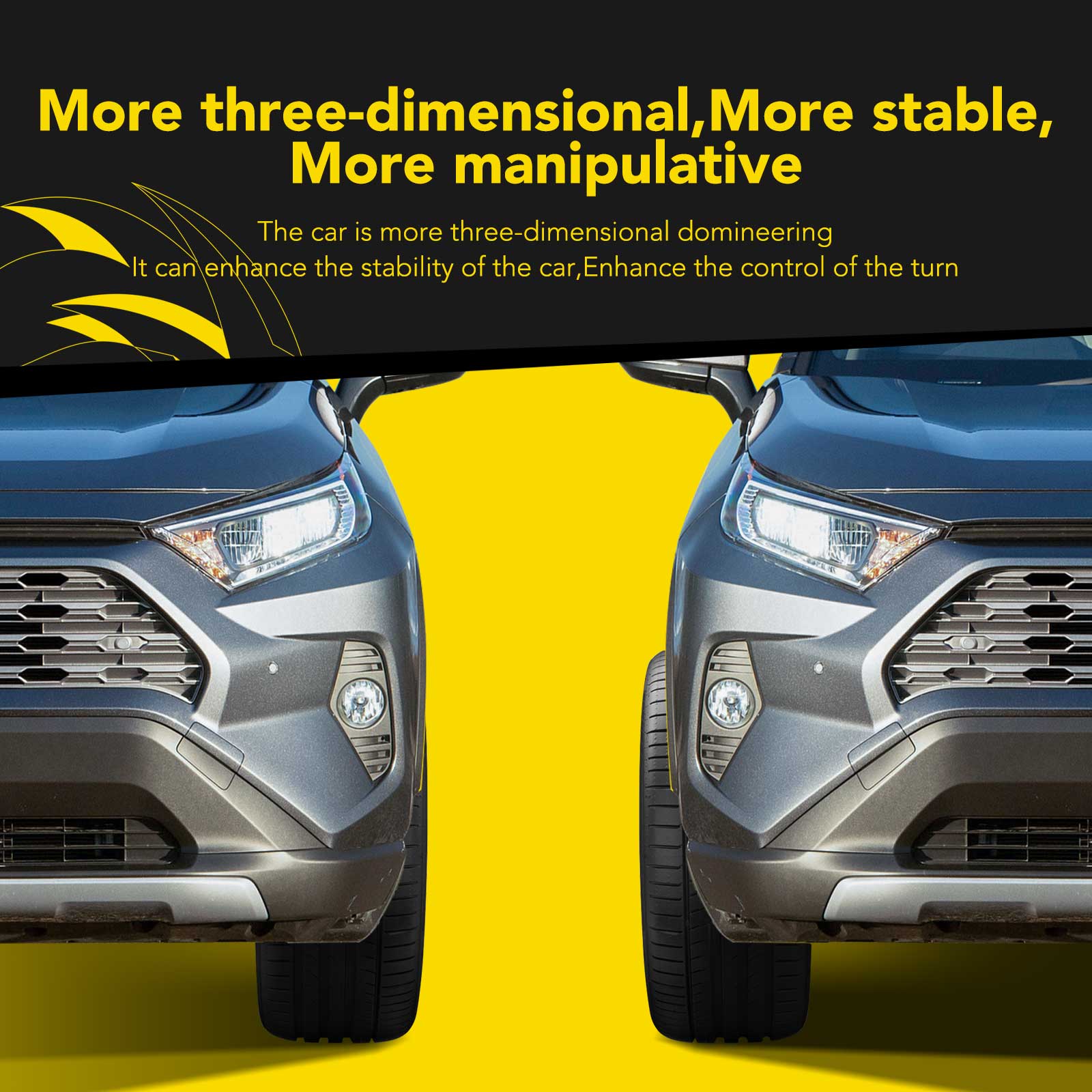 YHTWSP0290 2 Pcs Black 4x3.94 to 4x3.94 inches Wheel Spacers M12x1.5 56.1mm 1 inch - Image 5
