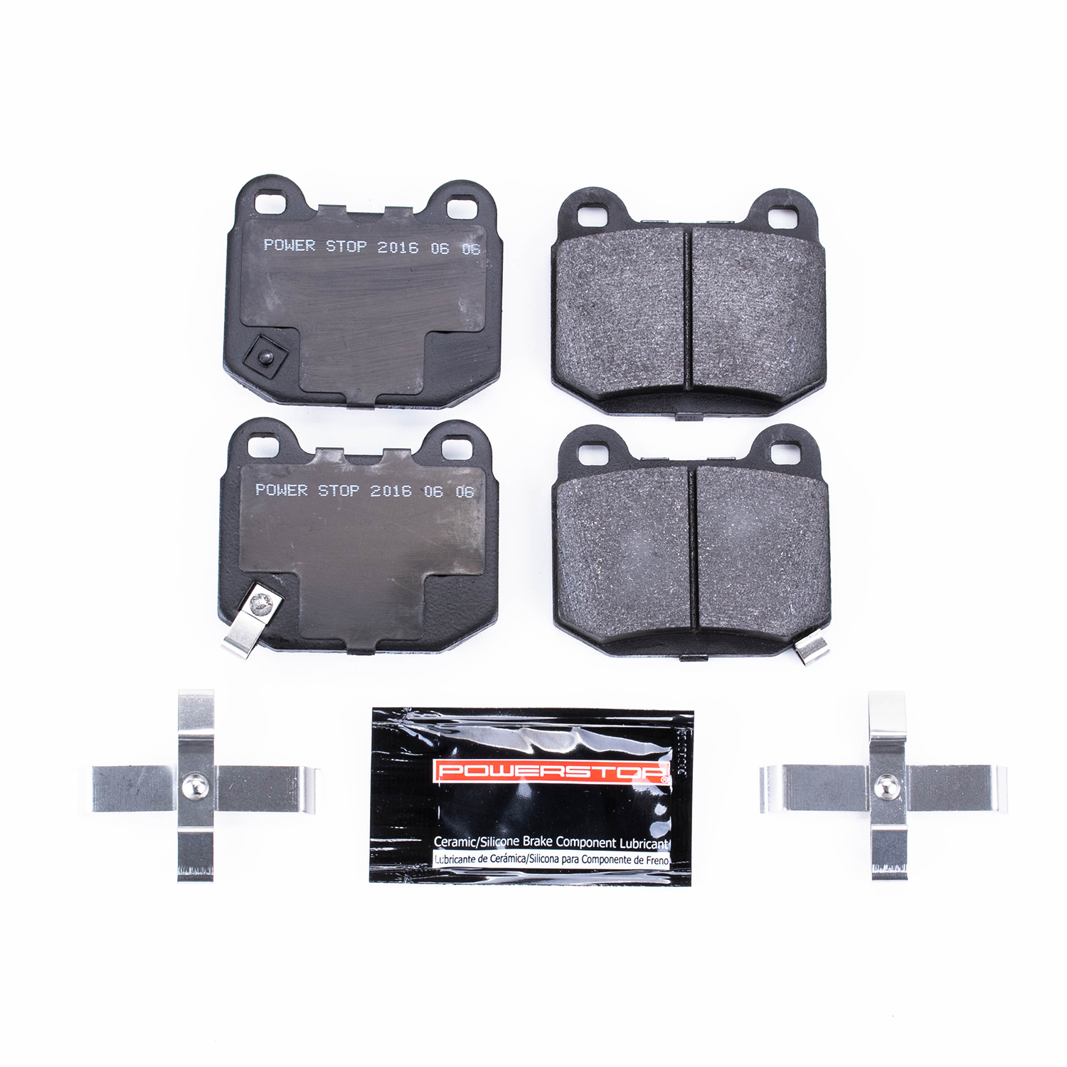PSA-961 Rear Track Day Spec Carbon Fiber Metallic Brake Pad Set