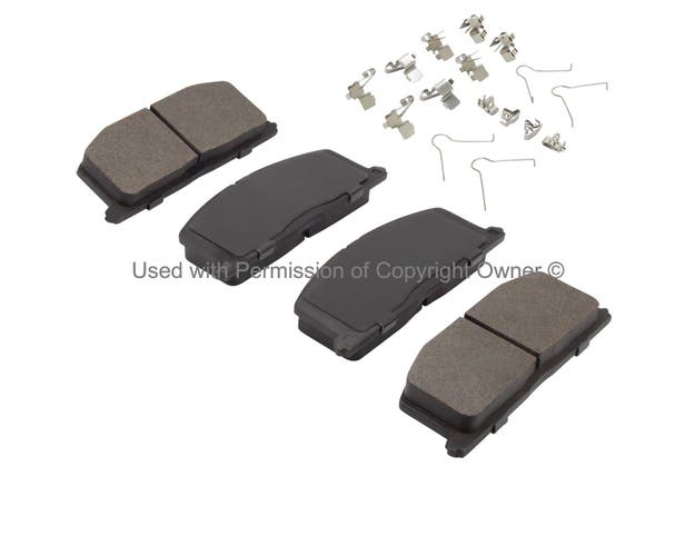 Quality-Built 1001-0242C | Front Disc Brake Pad Set