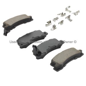 Quality-Built 1003-0325C | Rear Disc Brake Pad Set