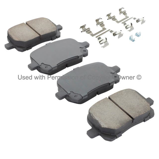 Quality-Built Front Disc Brake Pad Set | 1003-0707C