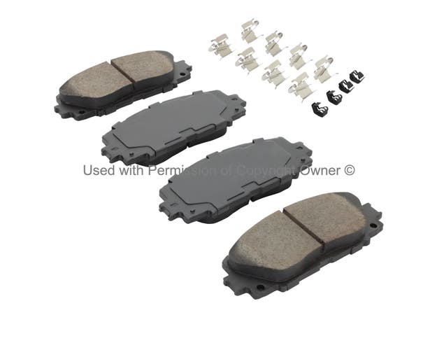 Quality-Built Front Disc Brake Pad Set | 1003-1184AC