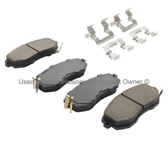 Quality-Built Front Disc Brake Pad Set | 1003-1539C