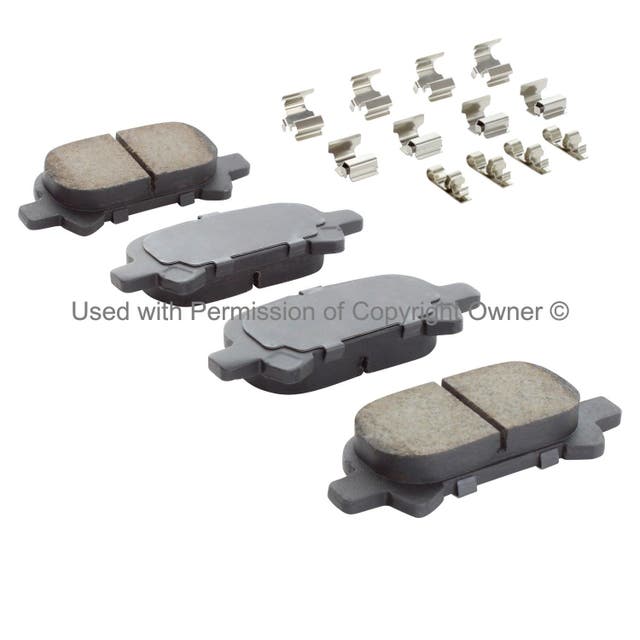 Quality-Built Rear Disc Brake Pad Set | 1001-0828AC