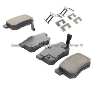 Quality-Built Rear Disc Brake Pad Set | 1002-0537M