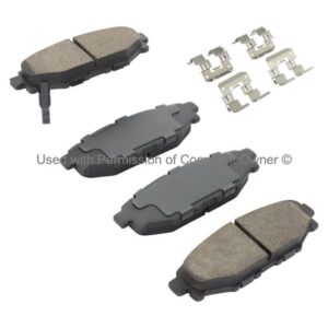 Quality-Built Rear Disc Brake Pad Set | 1003-1114C