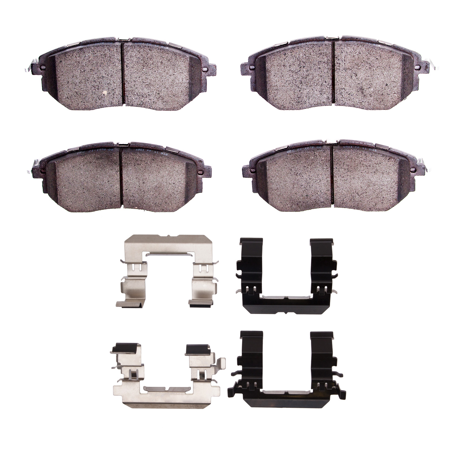 2551-1078-01 Front OE Comparable Pad Material Brake Pad Set