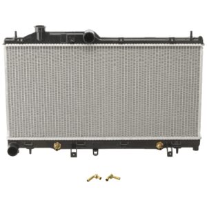 Radiator, 2.0L/2.5L Engines, Non-Turbo, With Auto Transmission, Aluminum Core, Plastic Tank