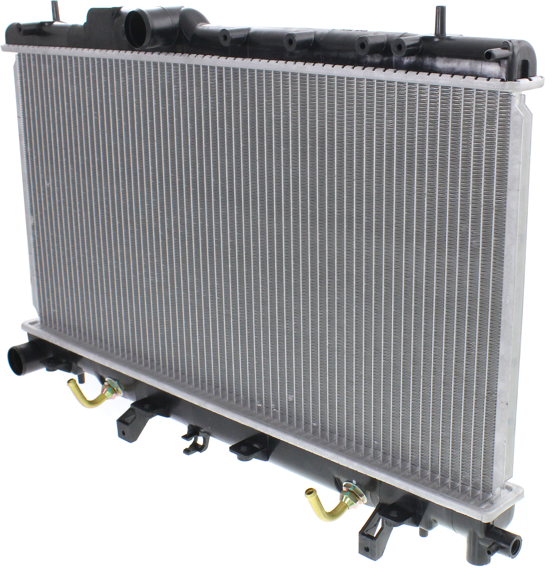 Radiator, 2.0L Engine, WRX Model, Turbocharged, Automatic or Manual Transmission, Aluminum Core, Plastic Tank