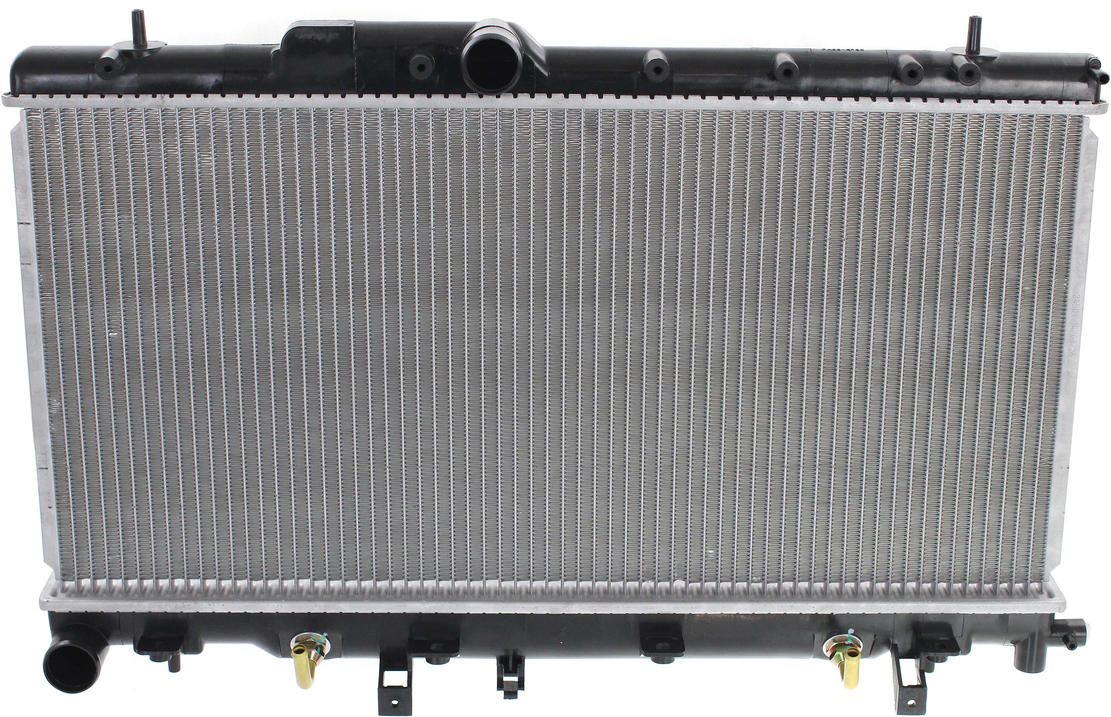 Radiator, 2.0L Engine, WRX Model, Turbocharged, Automatic or Manual Transmission, Aluminum Core, Plastic Tank