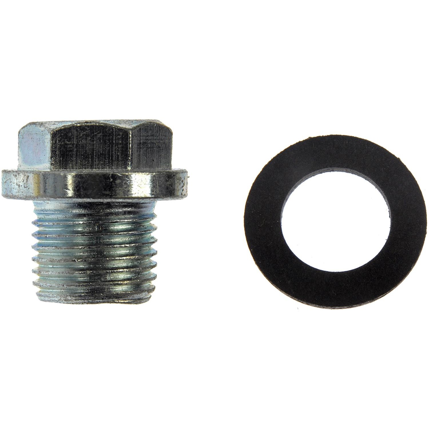 090-054CD AutoGrade Series Oil Drain Plug - Silver, Steel, Direct Fit, Sold Individually