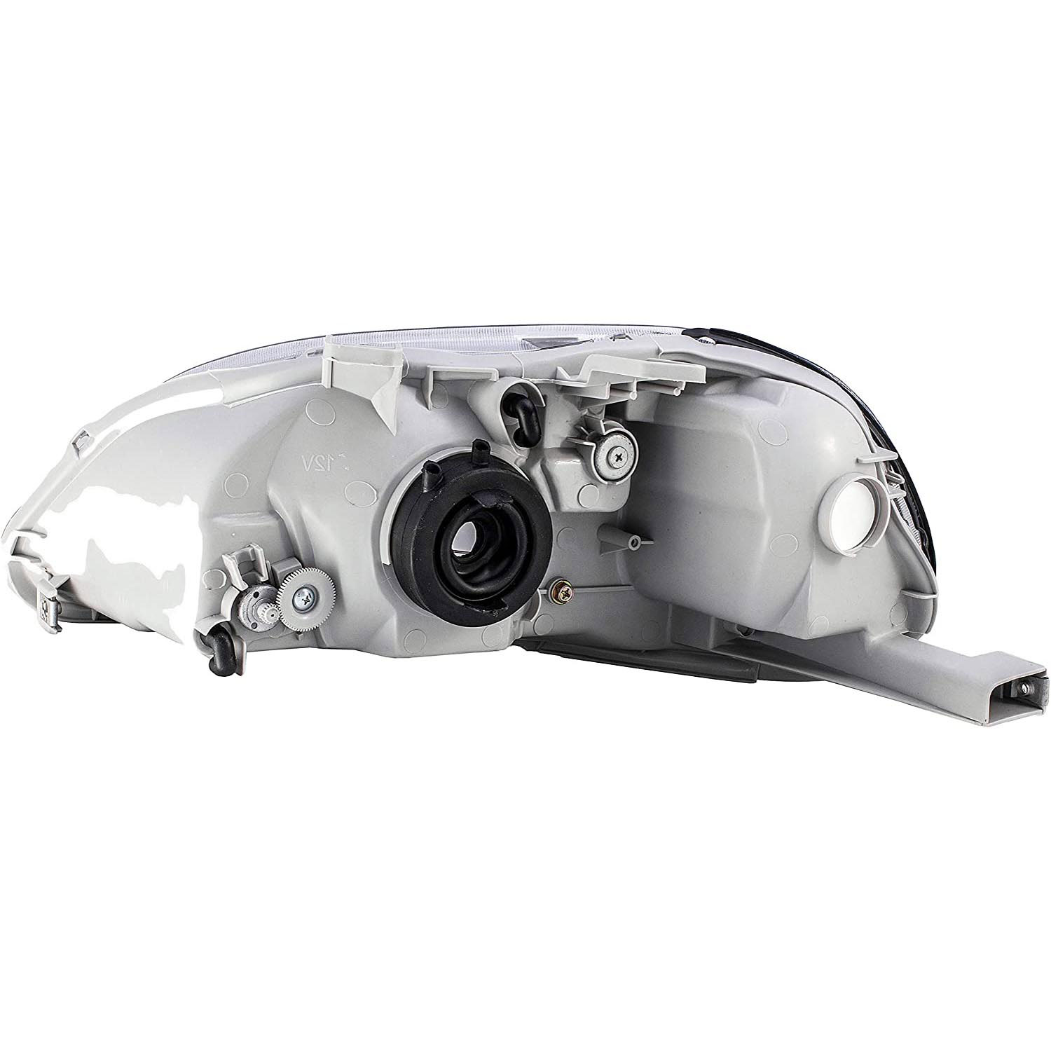1590643 Passenger Side Halogen Headlight, With bulb(s), OE Comparable Finish - Image 3